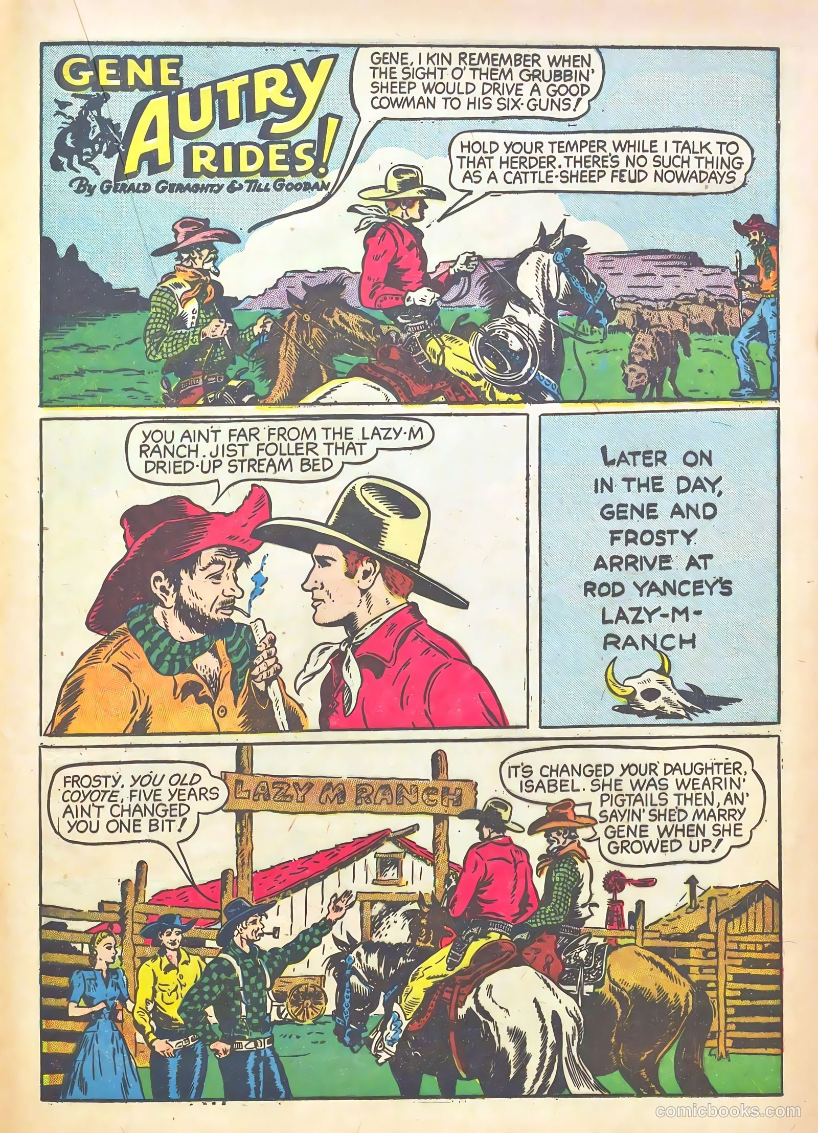 Gene Autry Comics #2 (1942) — page 41 of 68