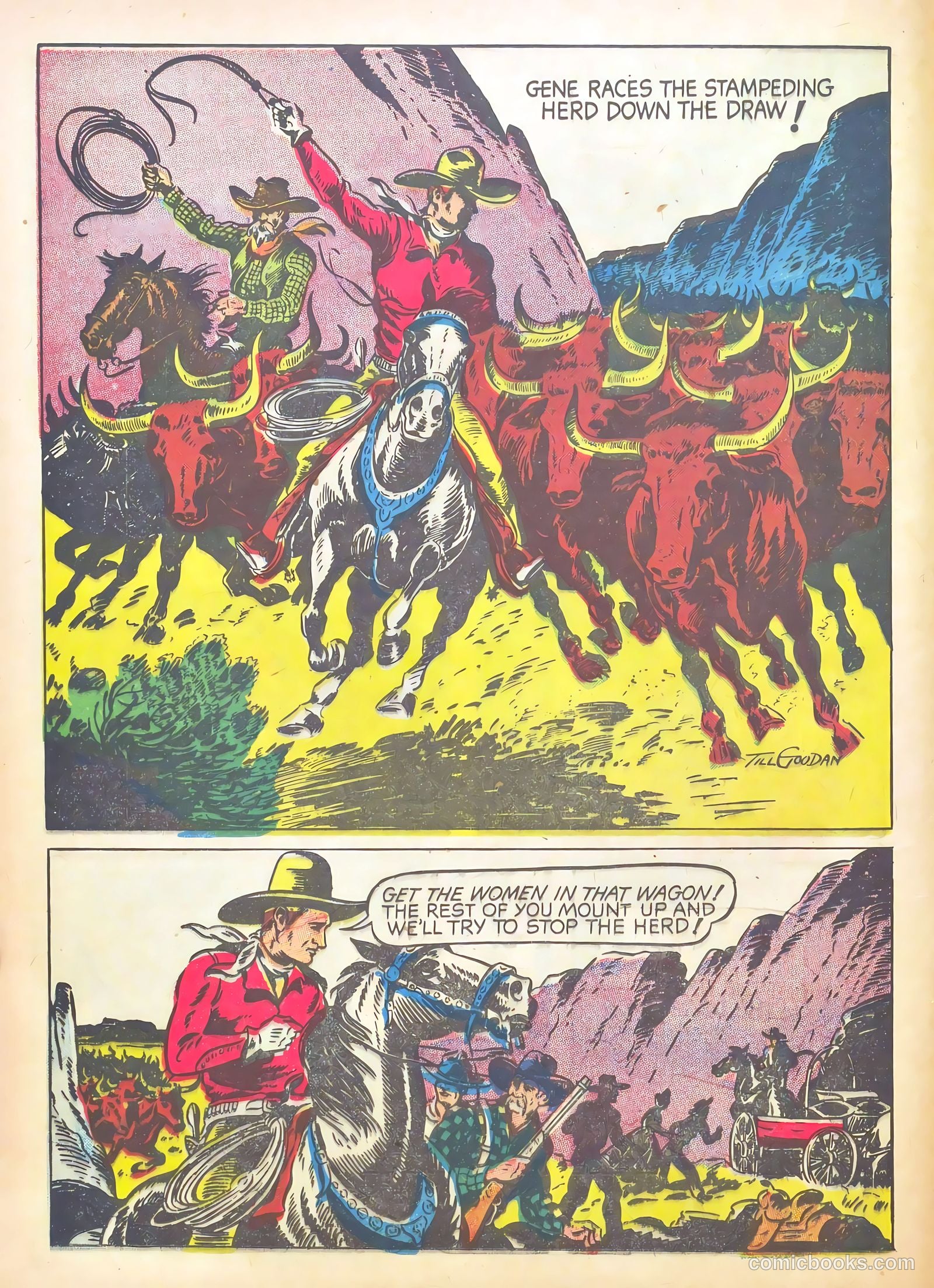 Gene Autry Comics #2 (1942) — page 46 of 68