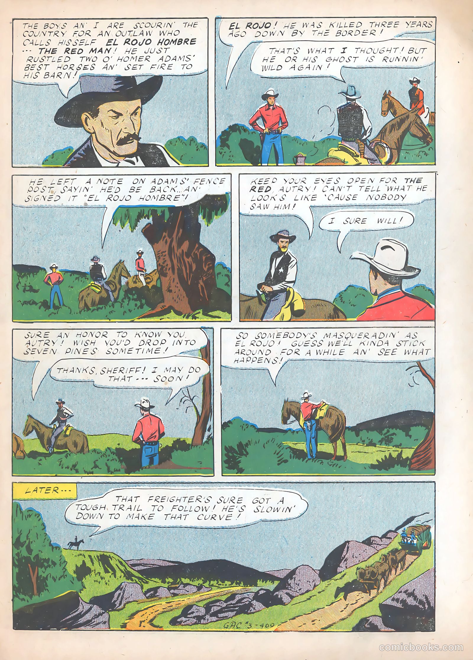 Gene Autry Comics #3 (1942) — page 3 of 52