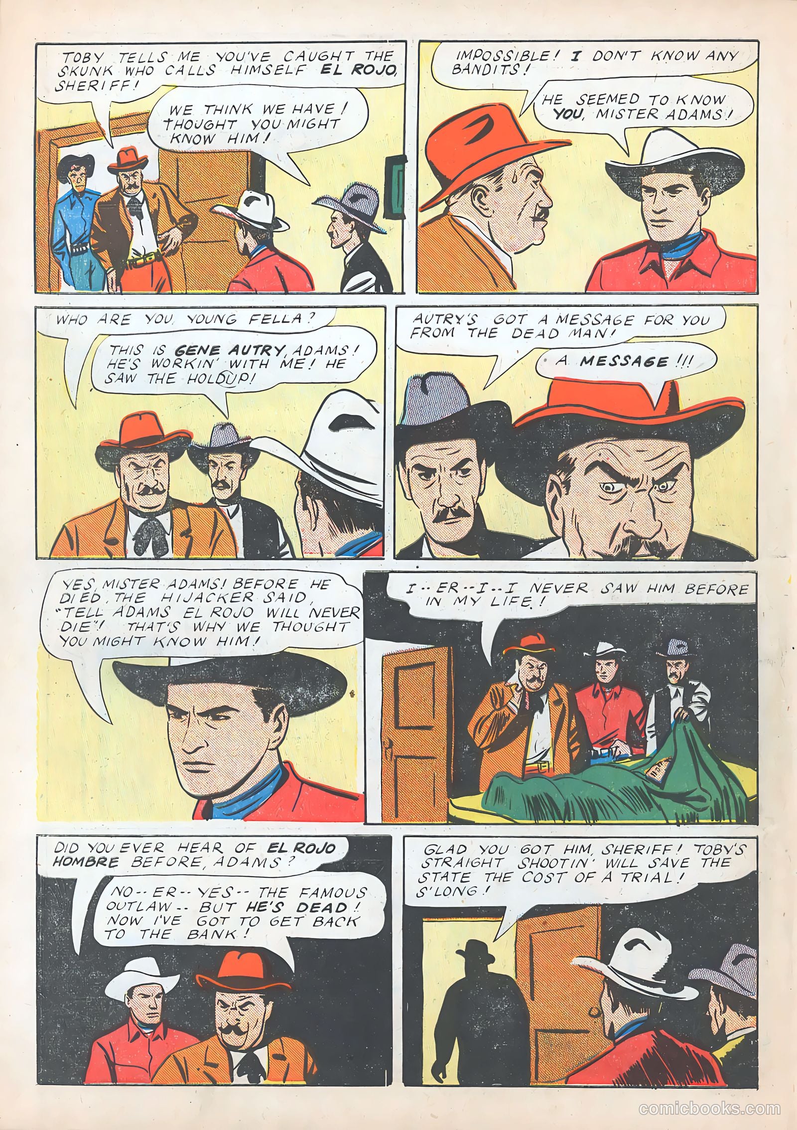 Gene Autry Comics #3 (1942) — page 8 of 52