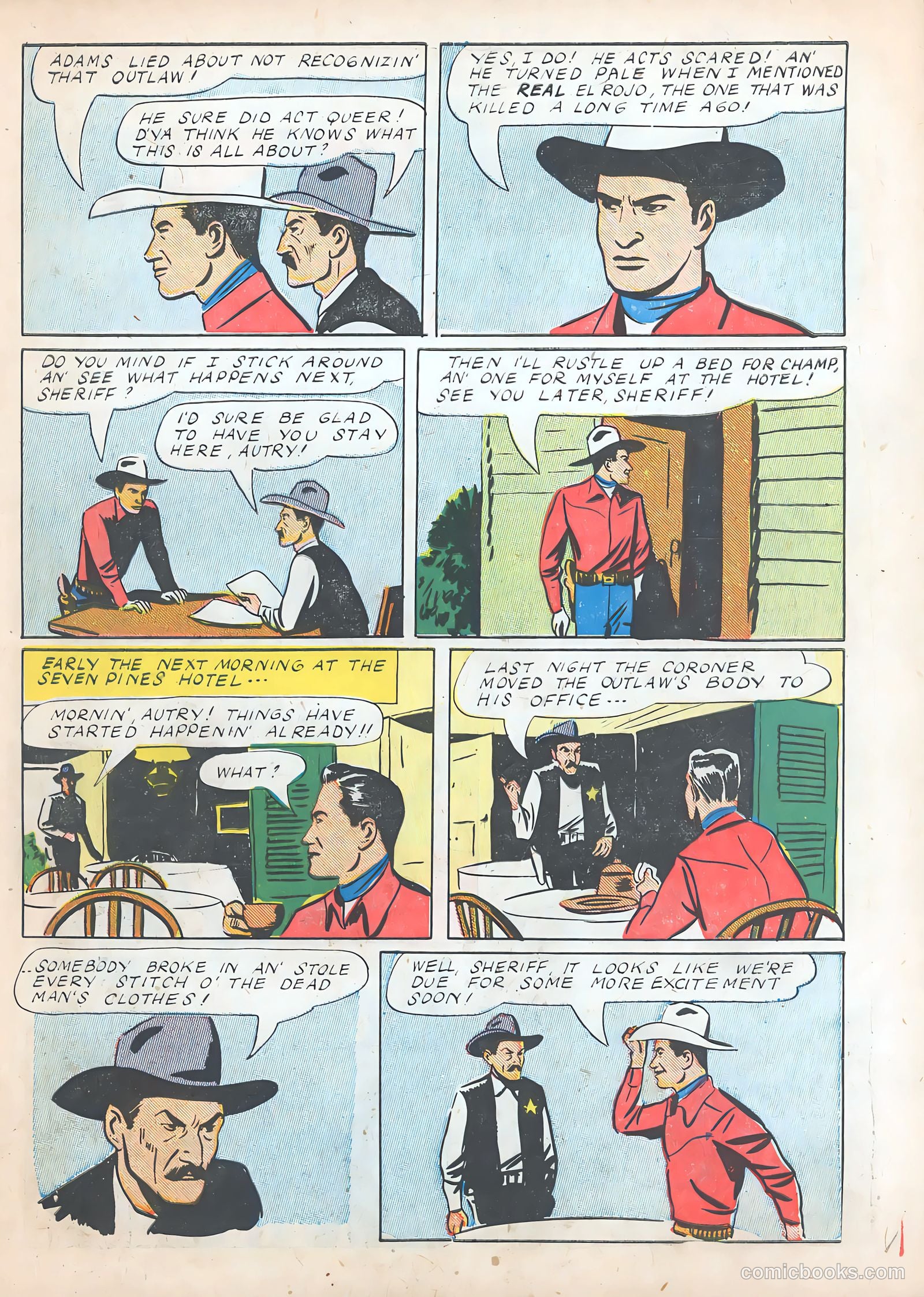 Gene Autry Comics #3 (1942) — page 9 of 52