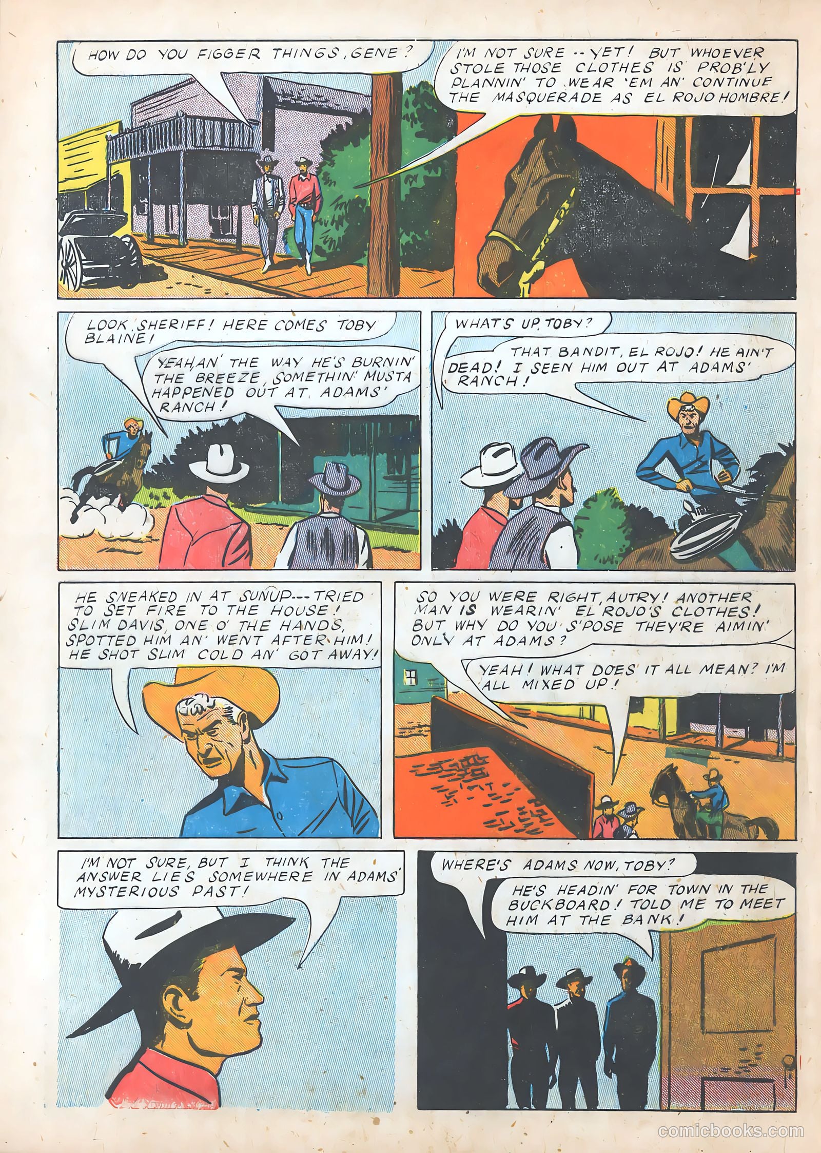 Gene Autry Comics #3 (1942) — page 10 of 52