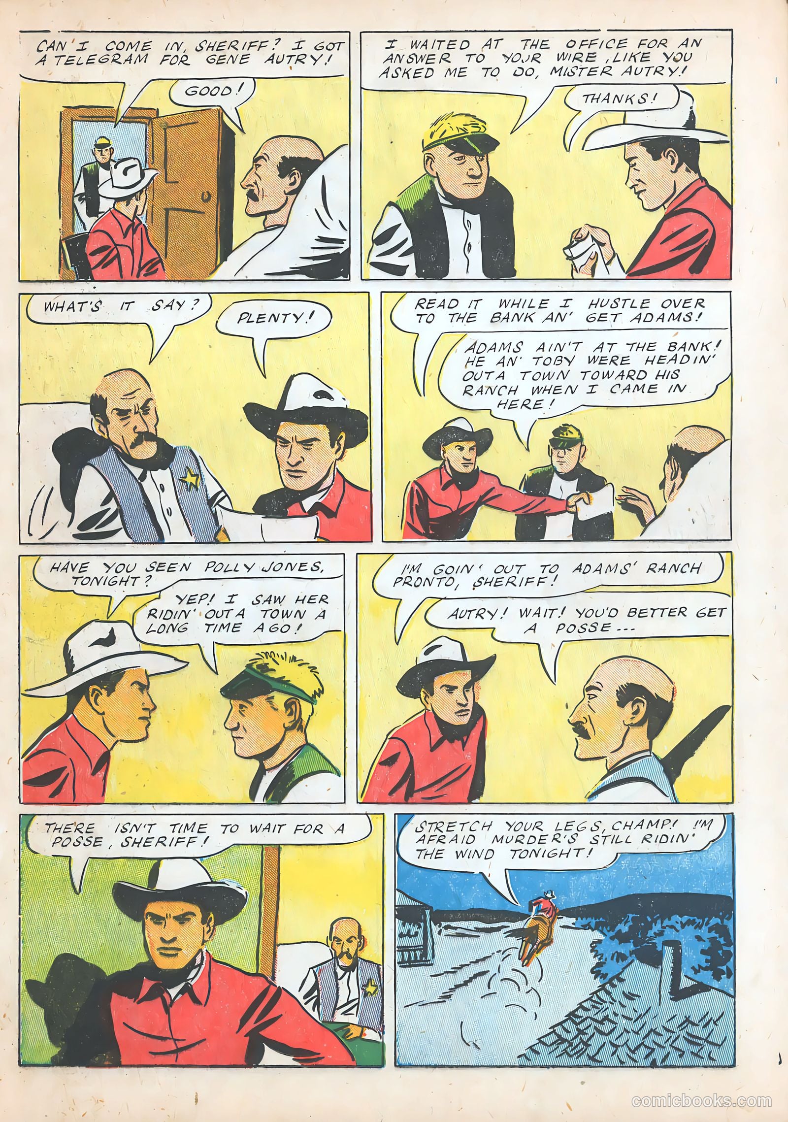 Gene Autry Comics #3 (1942) — page 25 of 52