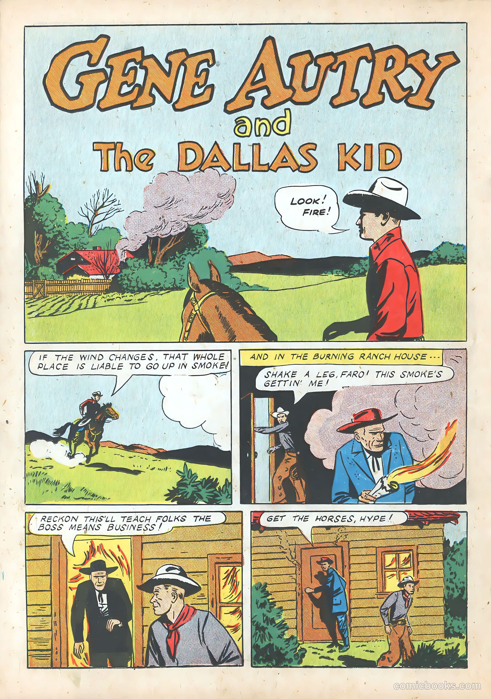 Gene Autry Comics #3 (1942) — page 30 of 52