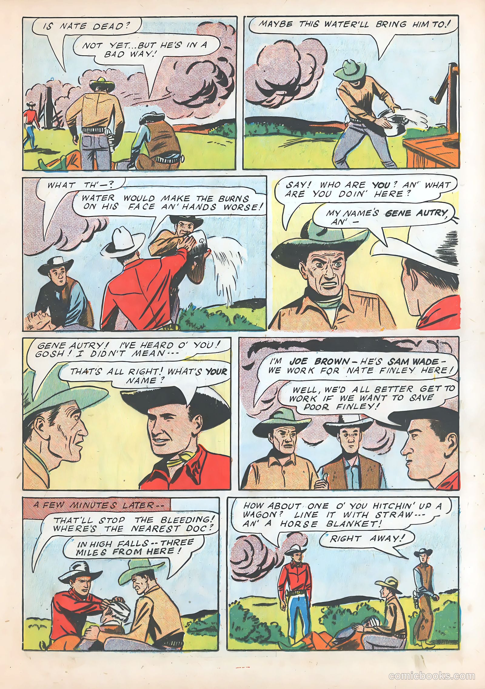 Gene Autry Comics #3 (1942) — page 35 of 52
