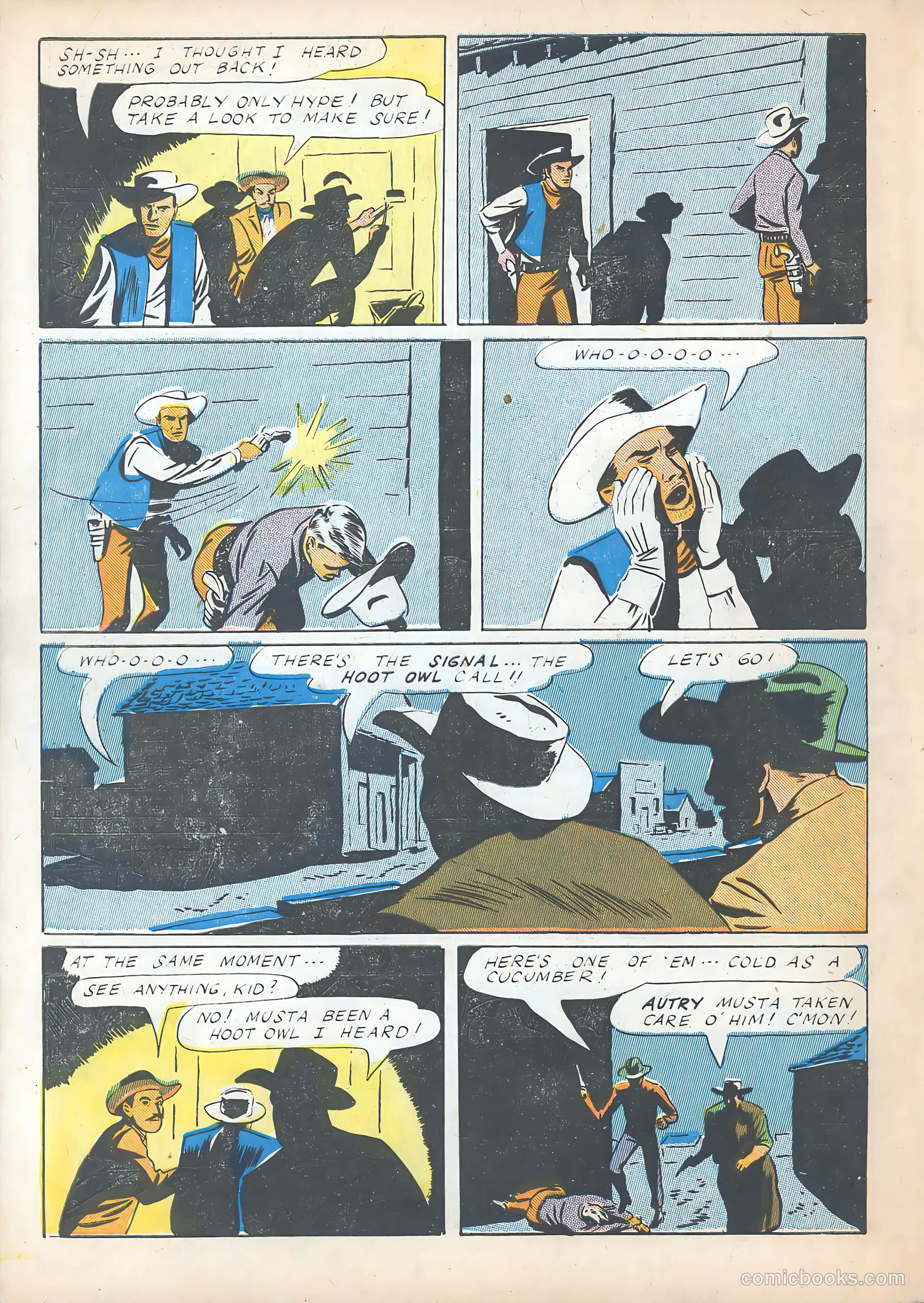 Gene Autry Comics #3 (1942) — page 50 of 52