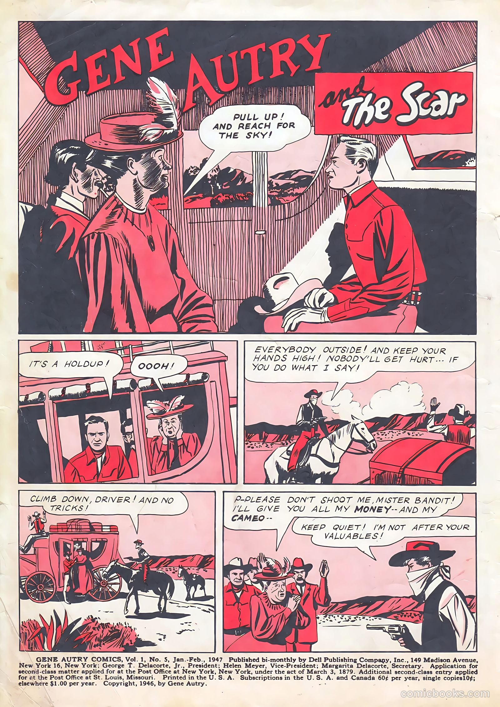 Gene Autry Comics #5 (1943) — page 2 of 52