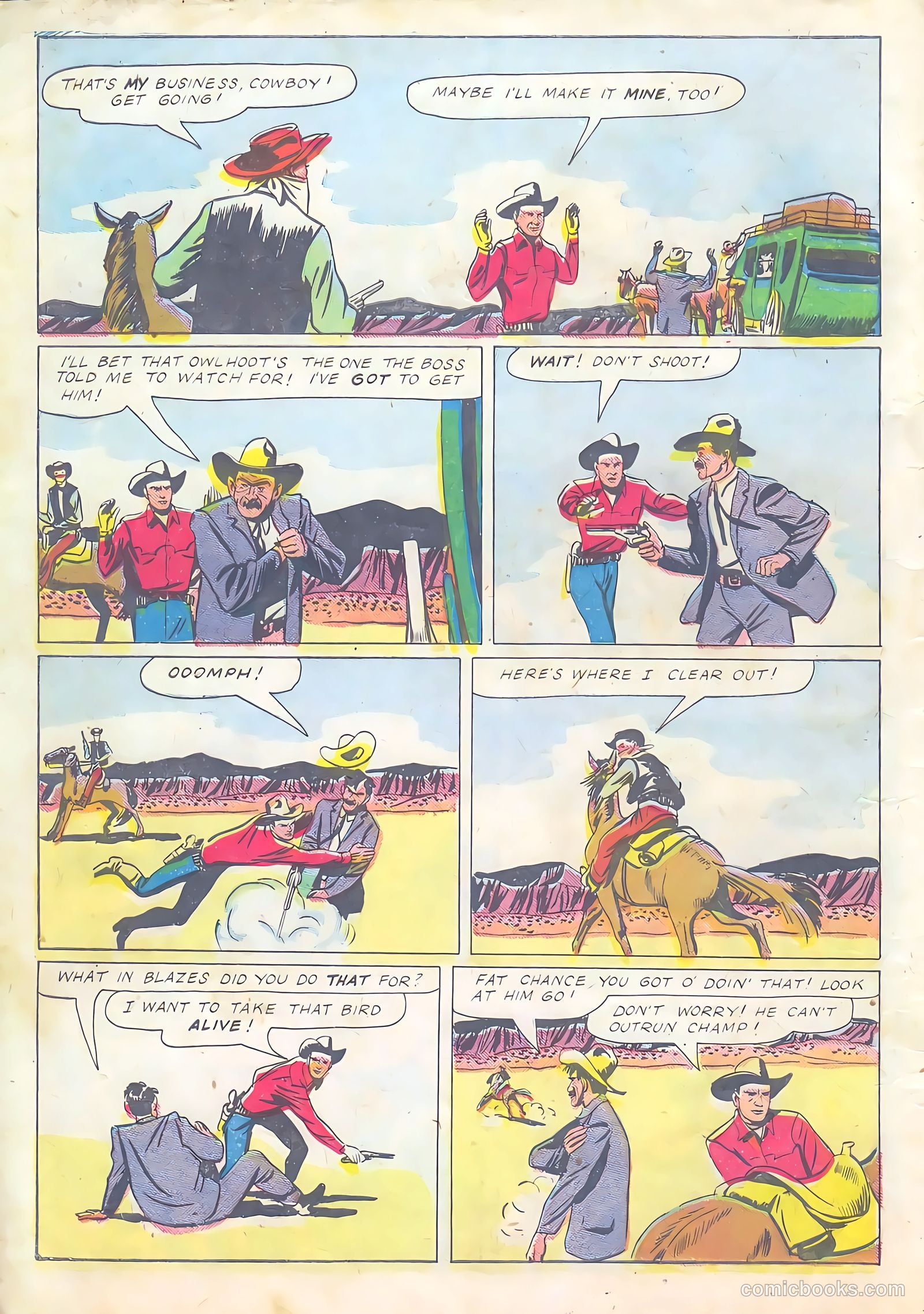 Gene Autry Comics #5 (1943) — page 4 of 52