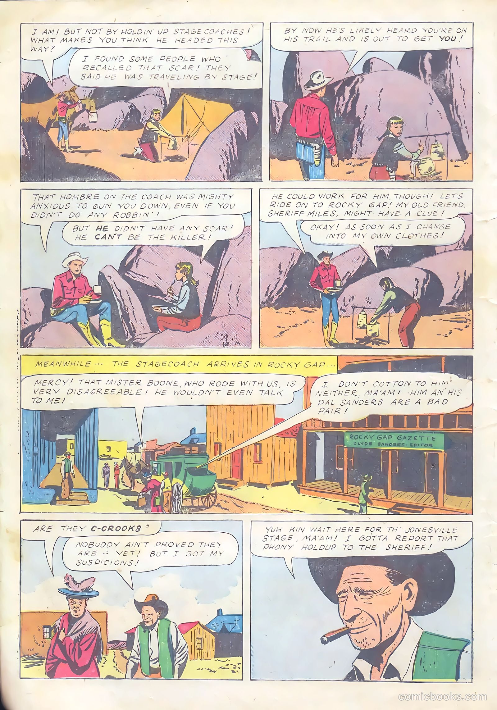 Gene Autry Comics #5 (1943) — page 8 of 52
