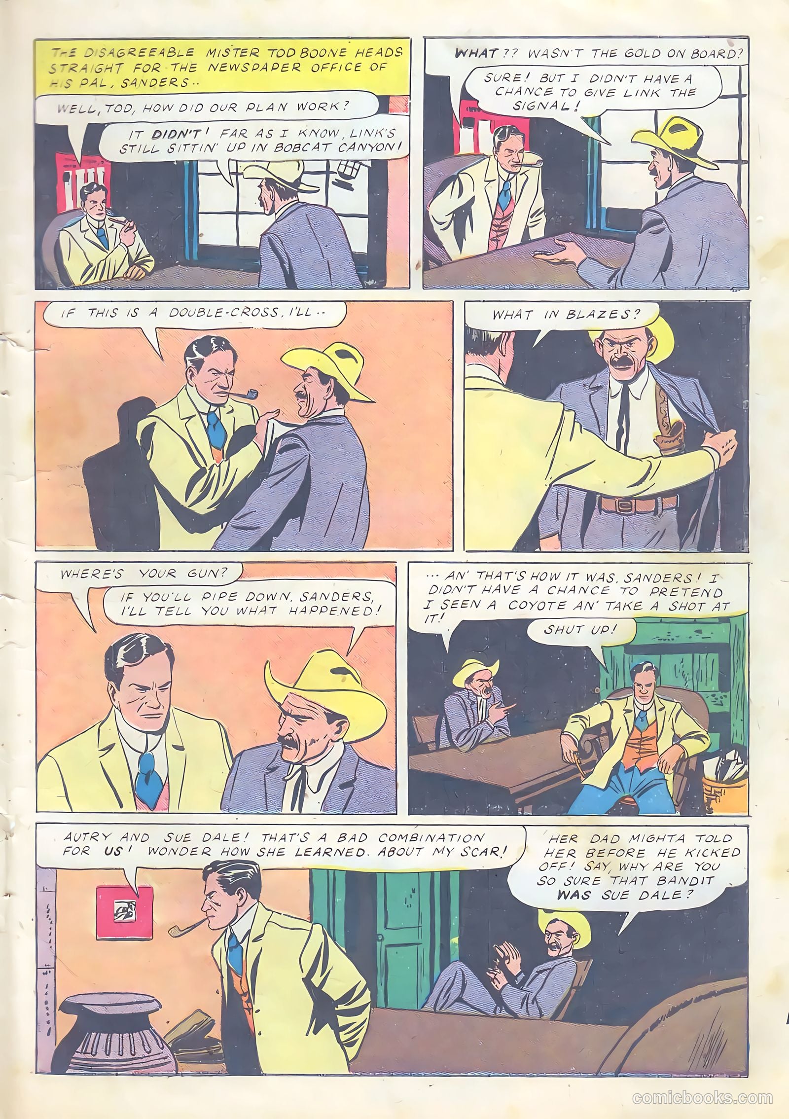 Gene Autry Comics #5 (1943) — page 9 of 52