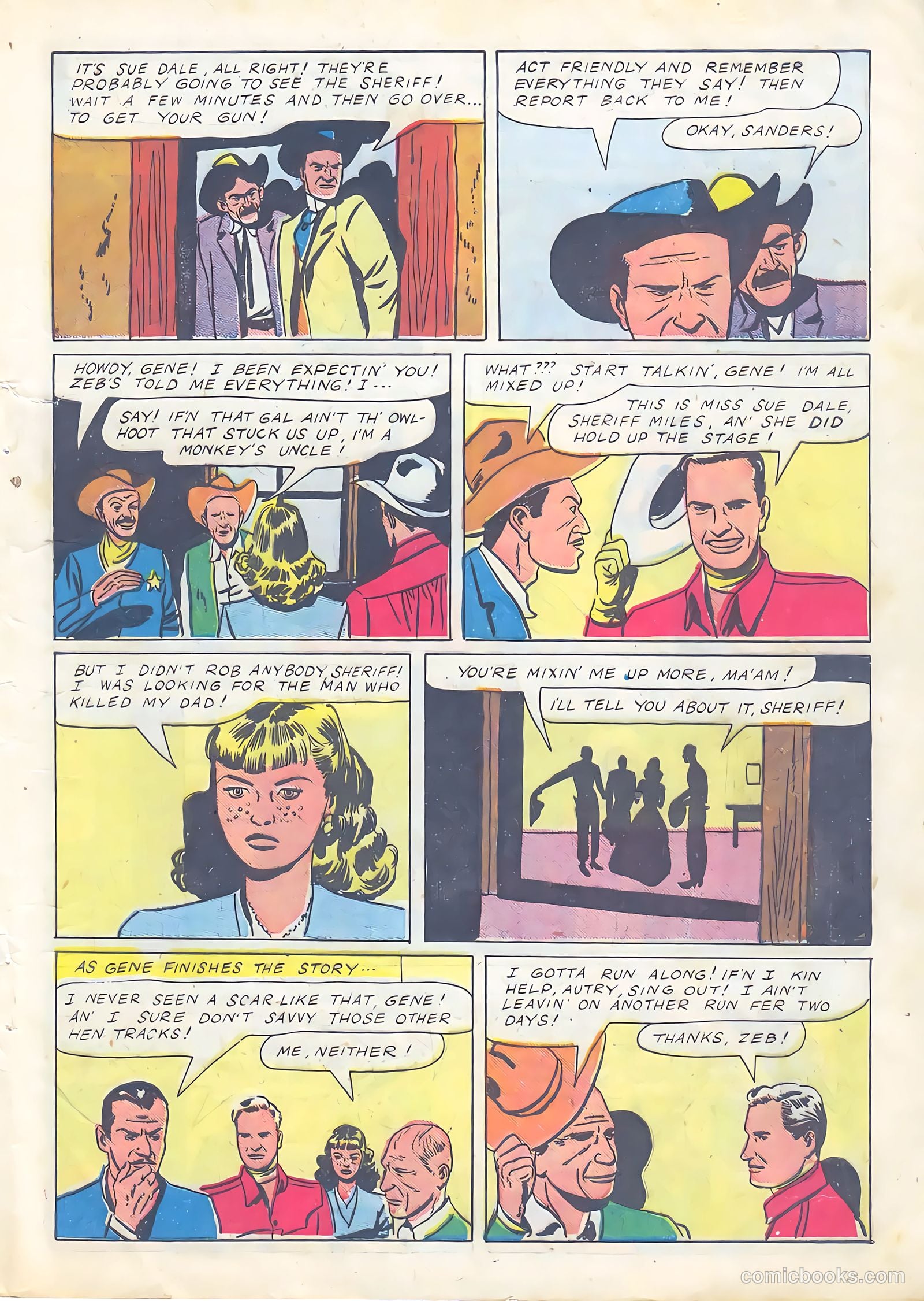Gene Autry Comics #5 (1943) — page 11 of 52