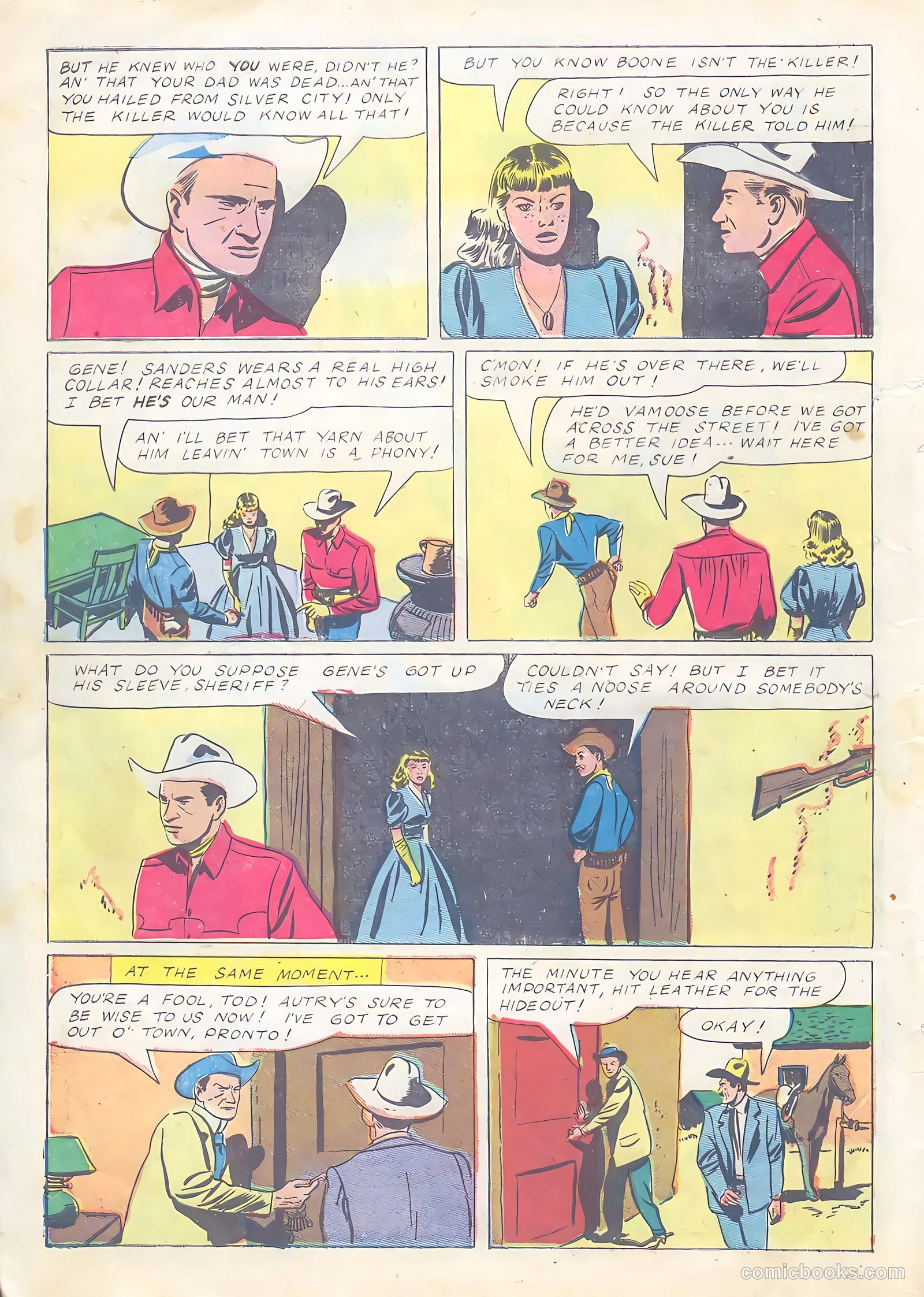 Gene Autry Comics #5 (1943) — page 14 of 52