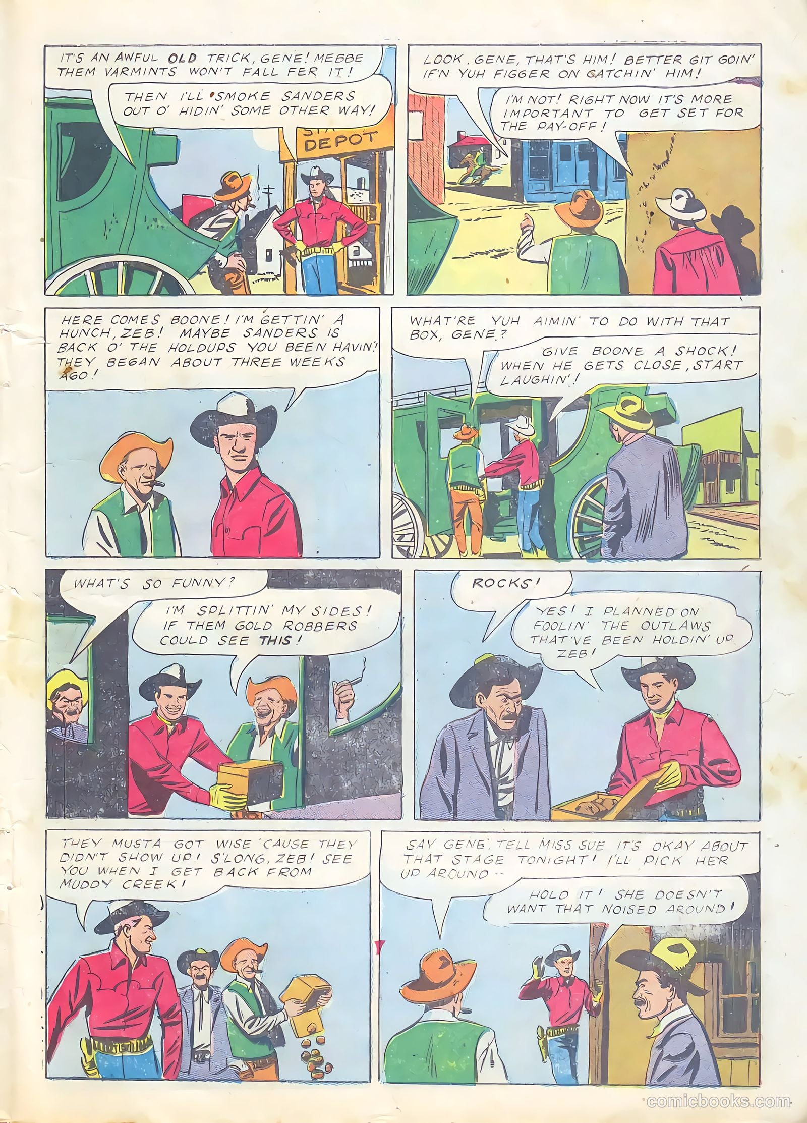 Gene Autry Comics #5 (1943) — page 15 of 52