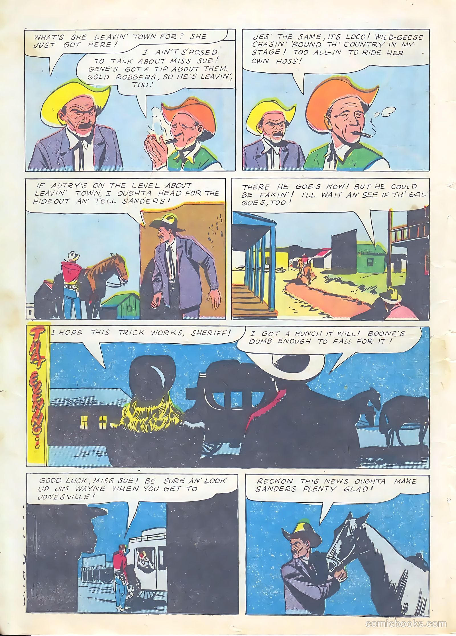 Gene Autry Comics #5 (1943) — page 16 of 52