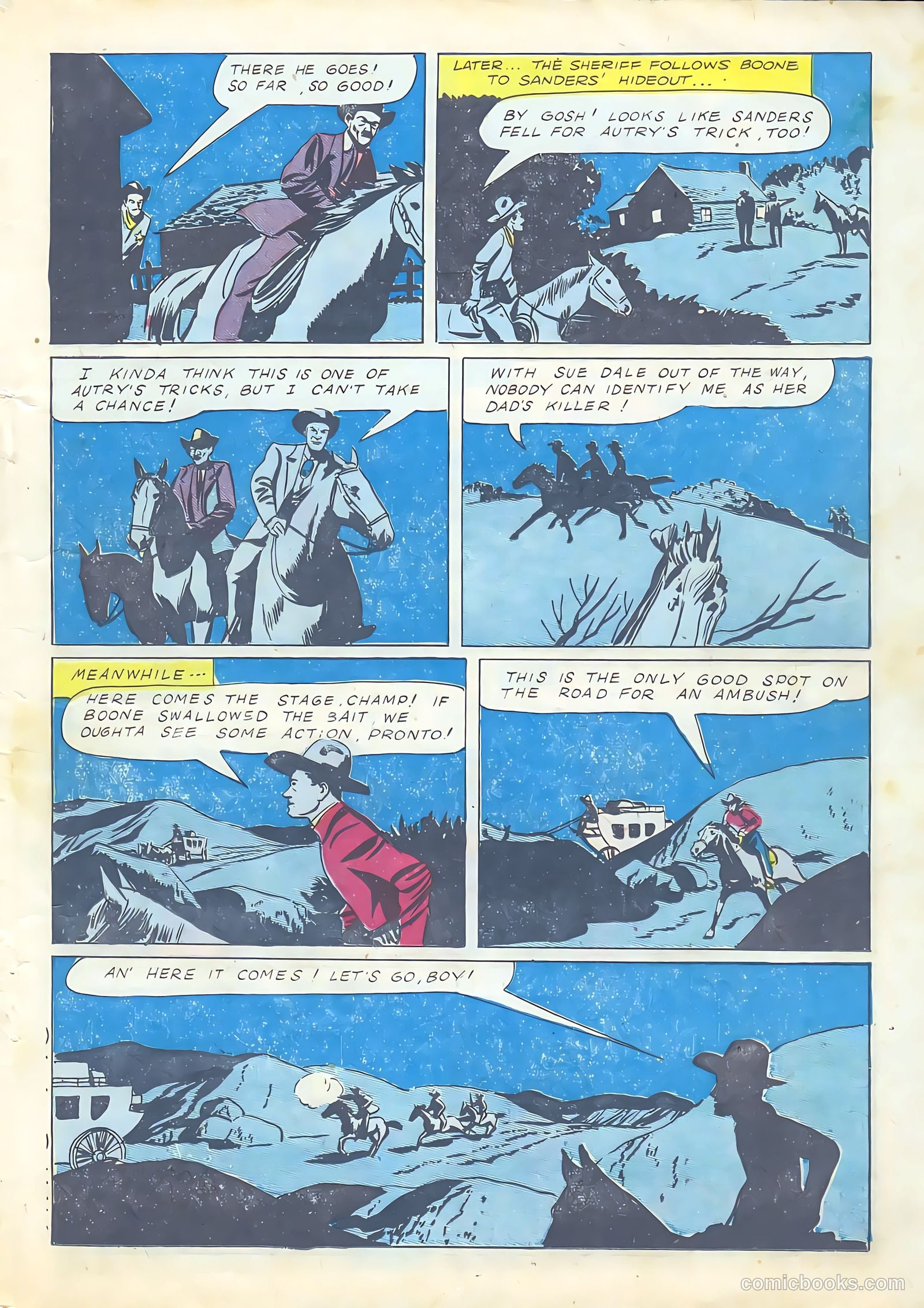 Gene Autry Comics #5 (1943) — page 17 of 52