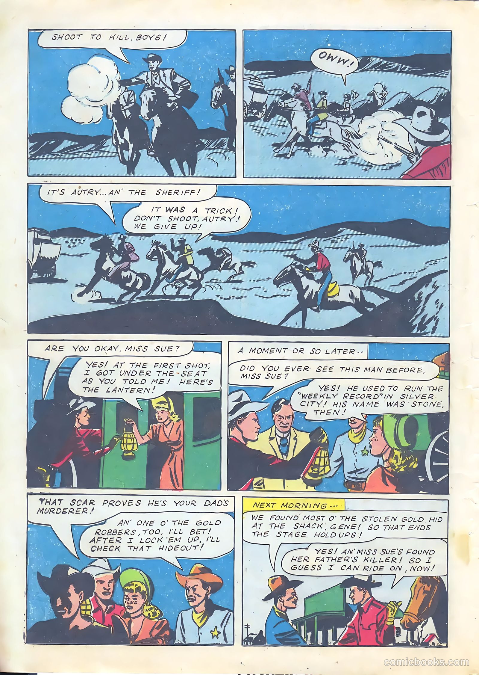 Gene Autry Comics #5 (1943) — page 18 of 52