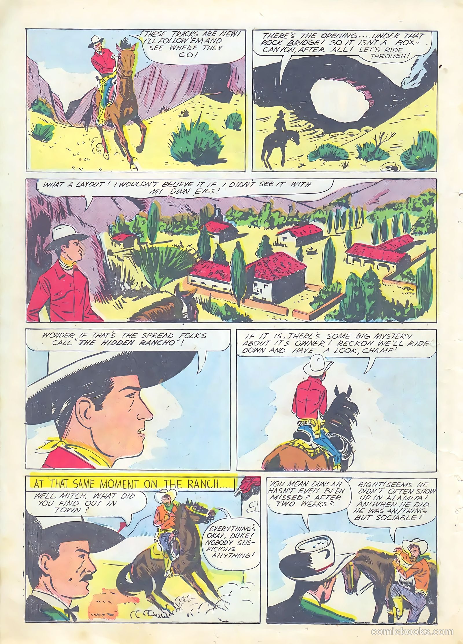 Gene Autry Comics #5 (1943) — page 22 of 52