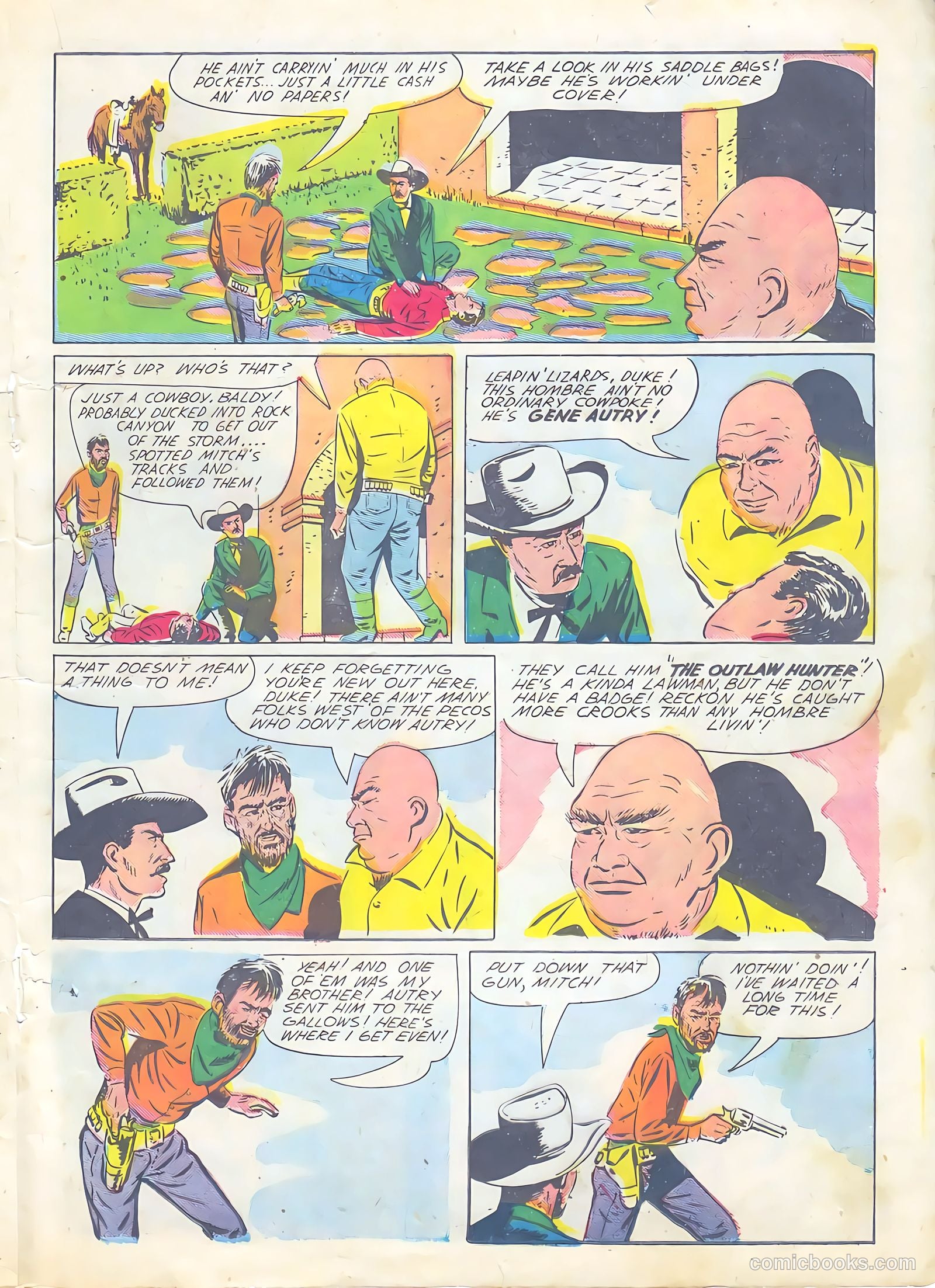Gene Autry Comics #5 (1943) — page 25 of 52