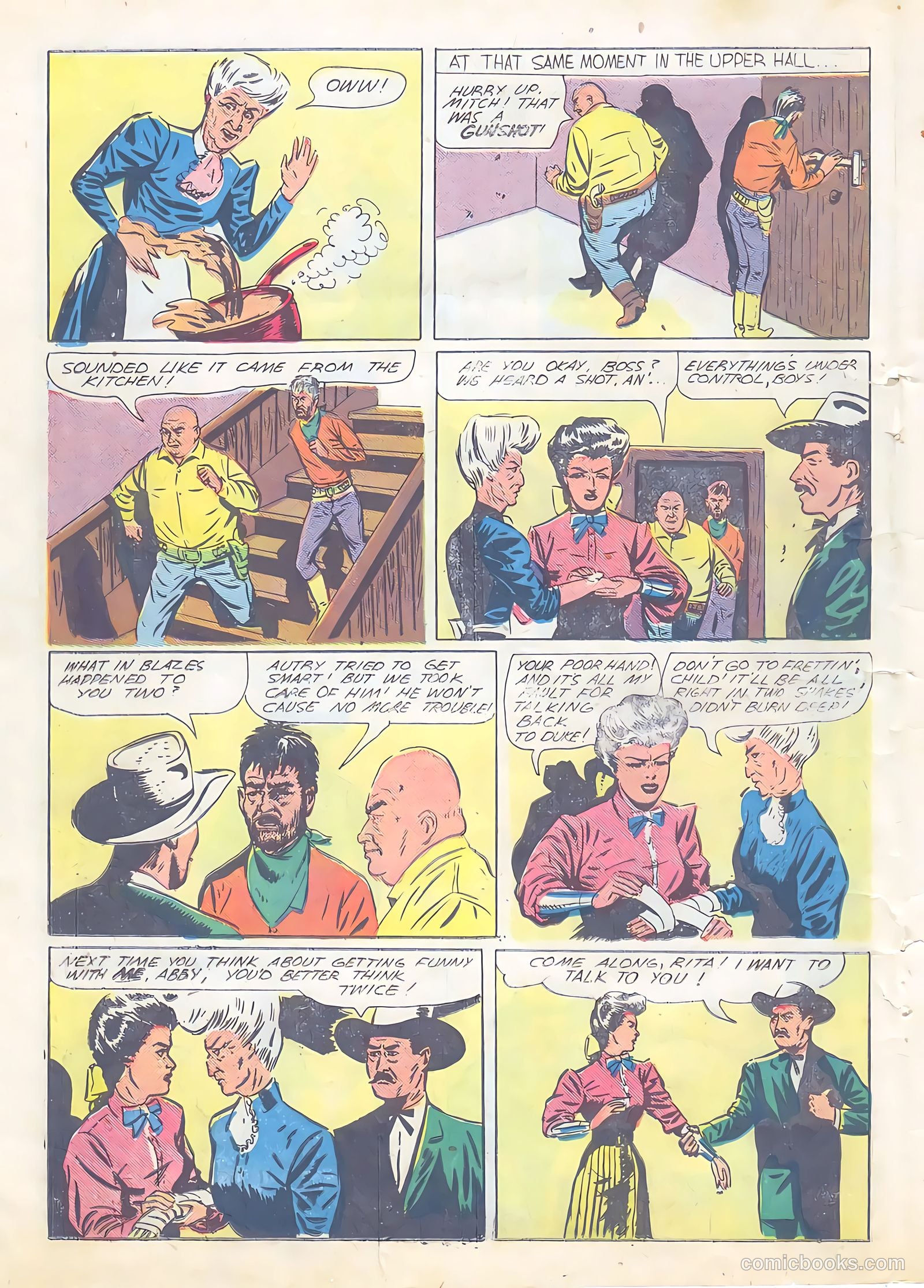 Gene Autry Comics #5 (1943) — page 32 of 52