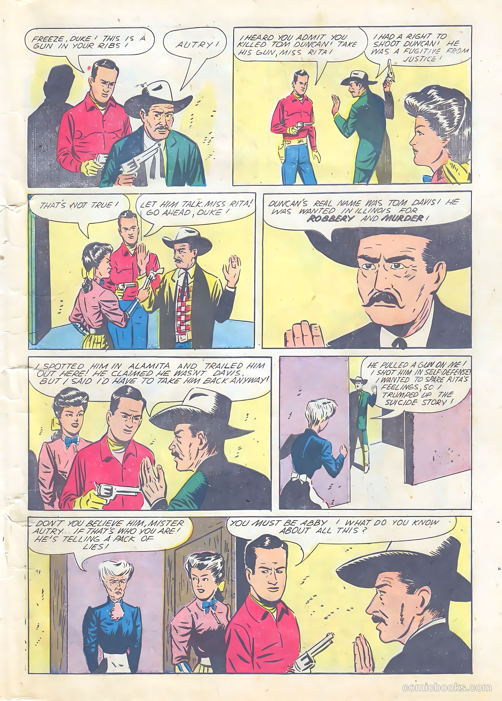 Gene Autry Comics #5 (1943) — page 41 of 52