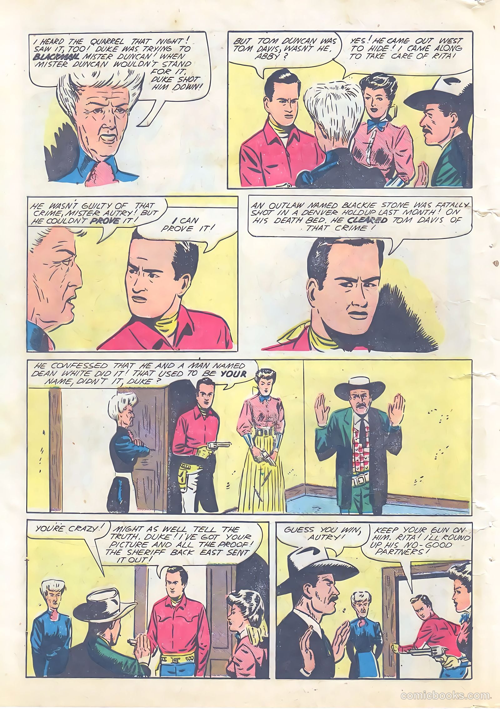 Gene Autry Comics #5 (1943) — page 42 of 52