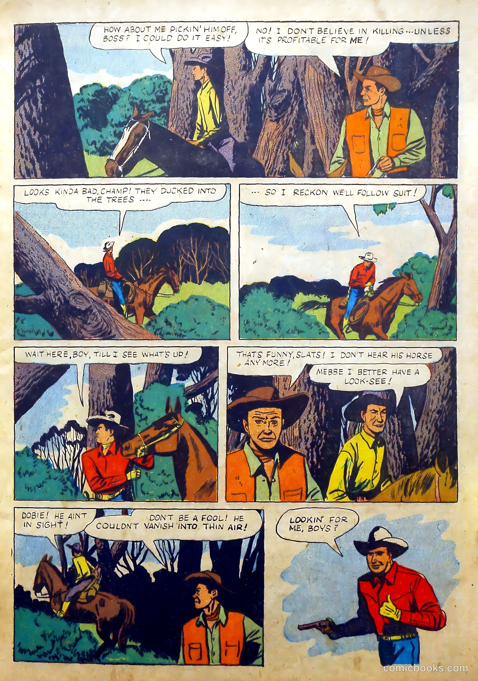 Gene Autry Comics #7 (1943) — page 7 of 51