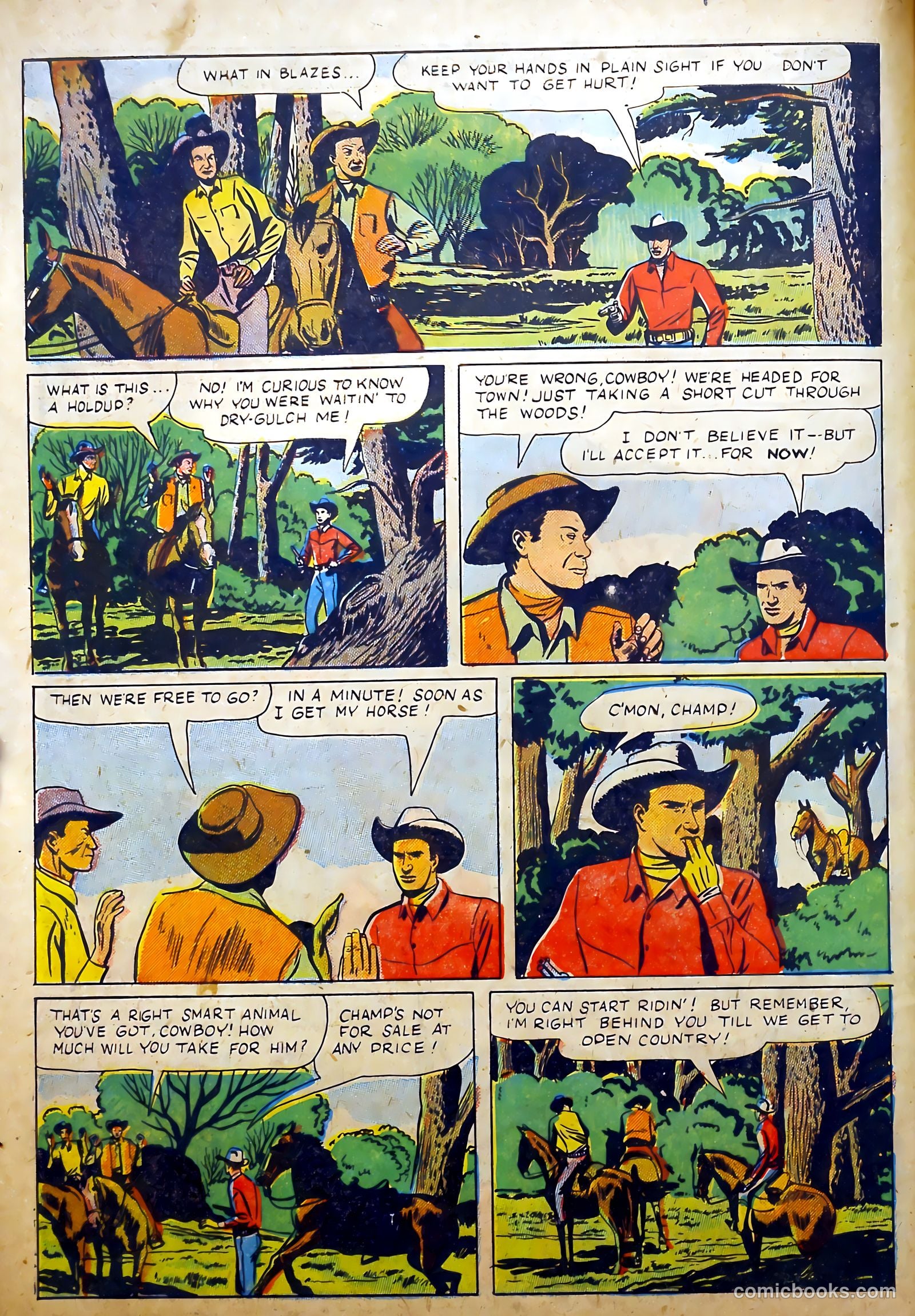 Gene Autry Comics #7 (1943) — page 8 of 51