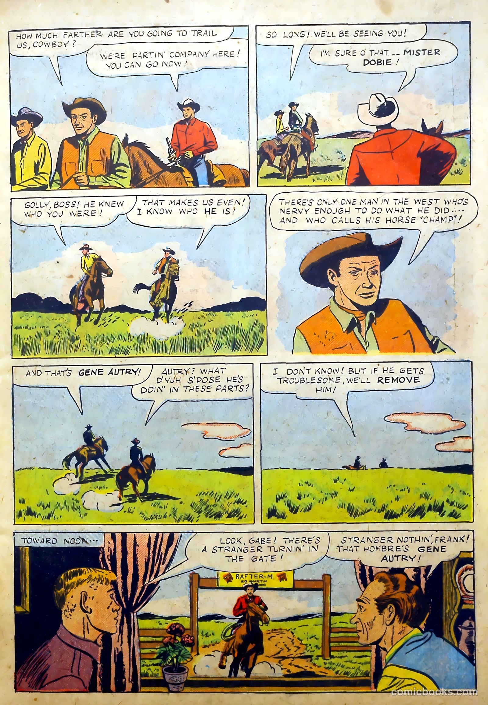 Gene Autry Comics #7 (1943) — page 9 of 51