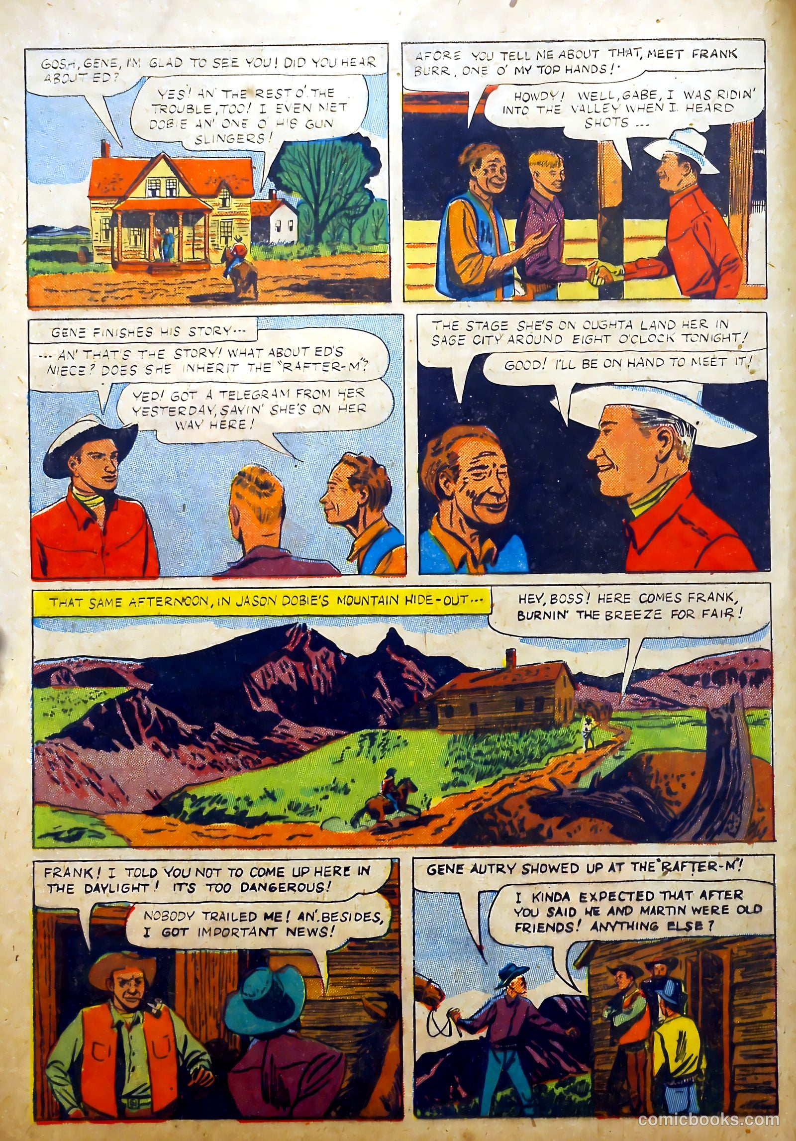 Gene Autry Comics #7 (1943) — page 10 of 51