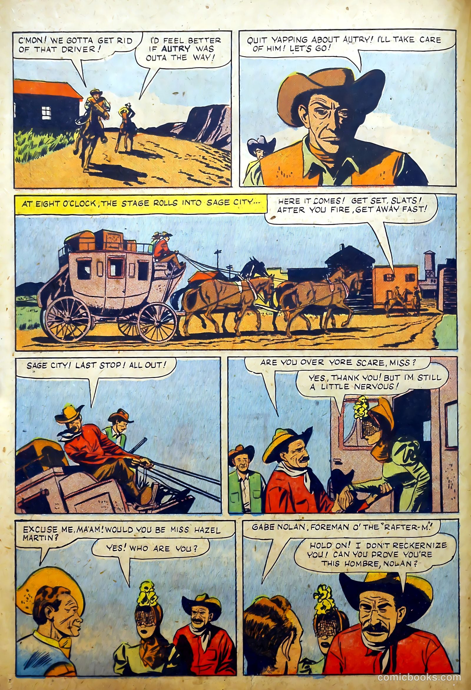 Gene Autry Comics #7 (1943) — page 20 of 51