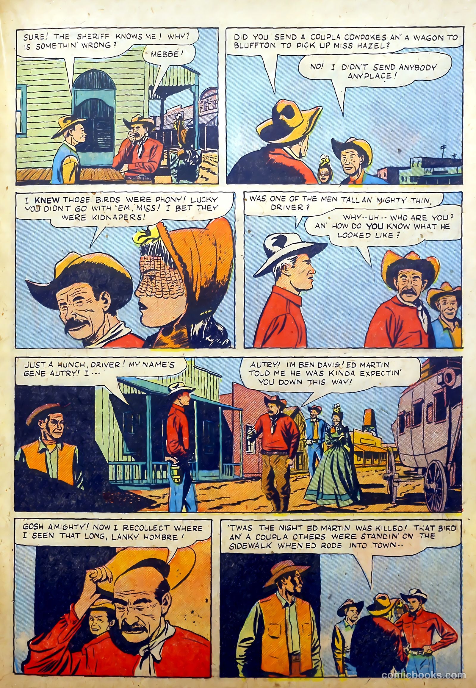 Gene Autry Comics #7 (1943) — page 21 of 51