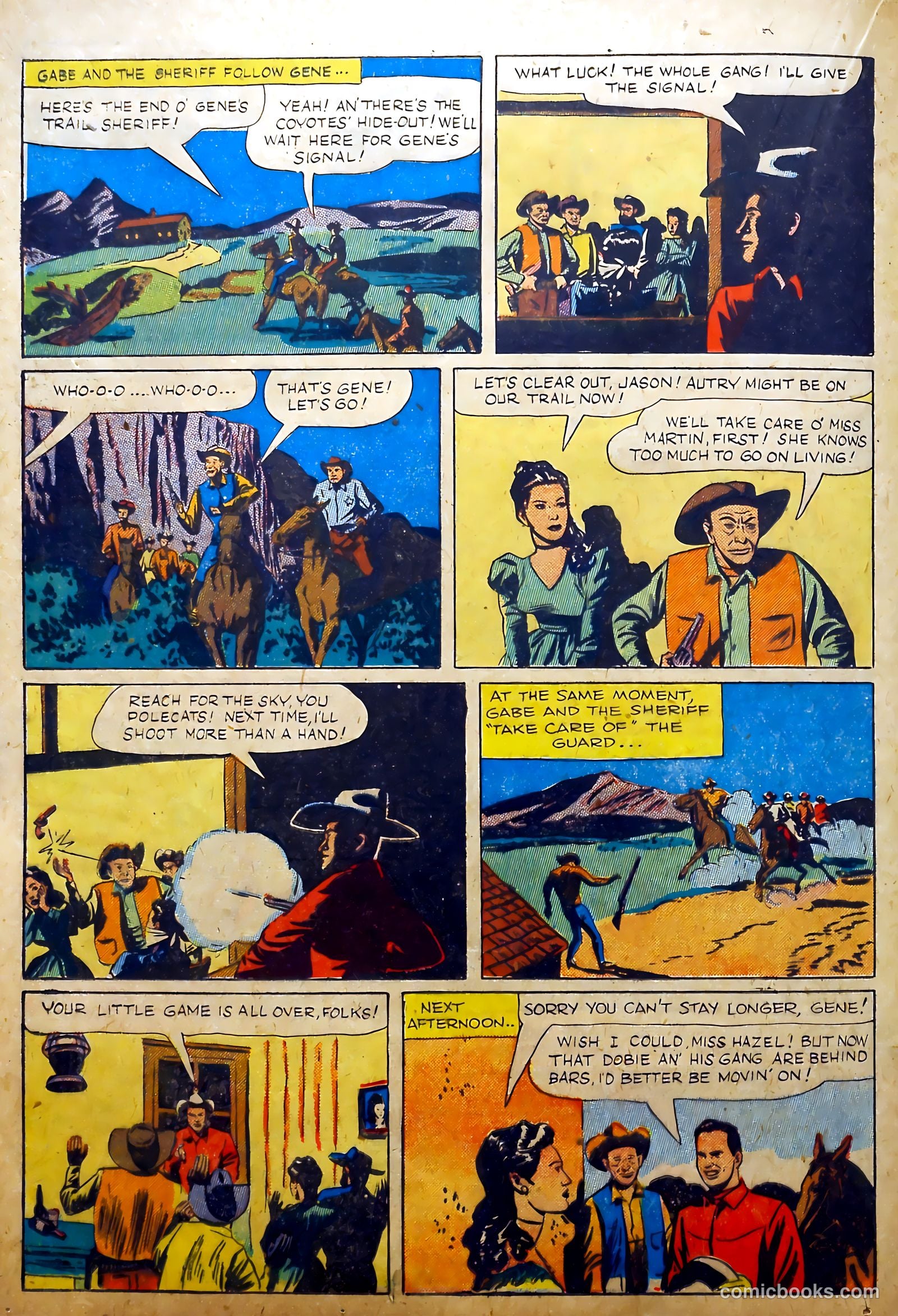 Gene Autry Comics #7 (1943) — page 28 of 51