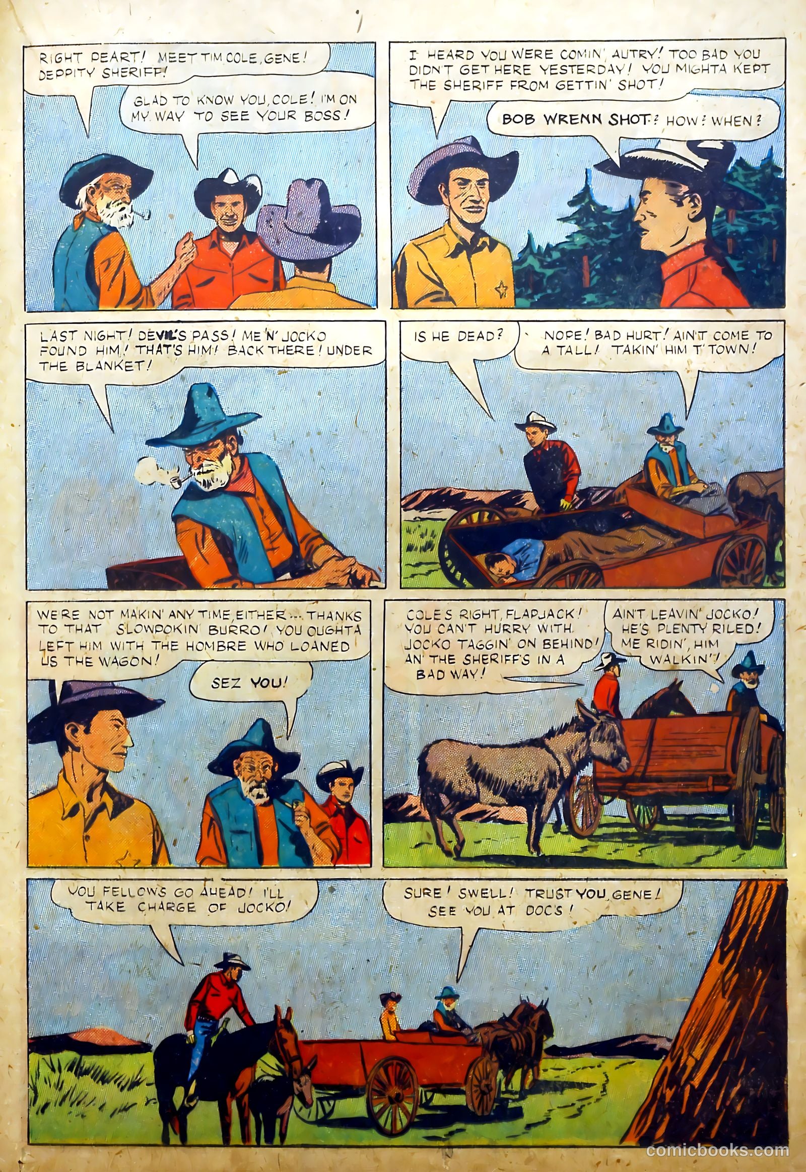 Gene Autry Comics #7 (1943) — page 31 of 51