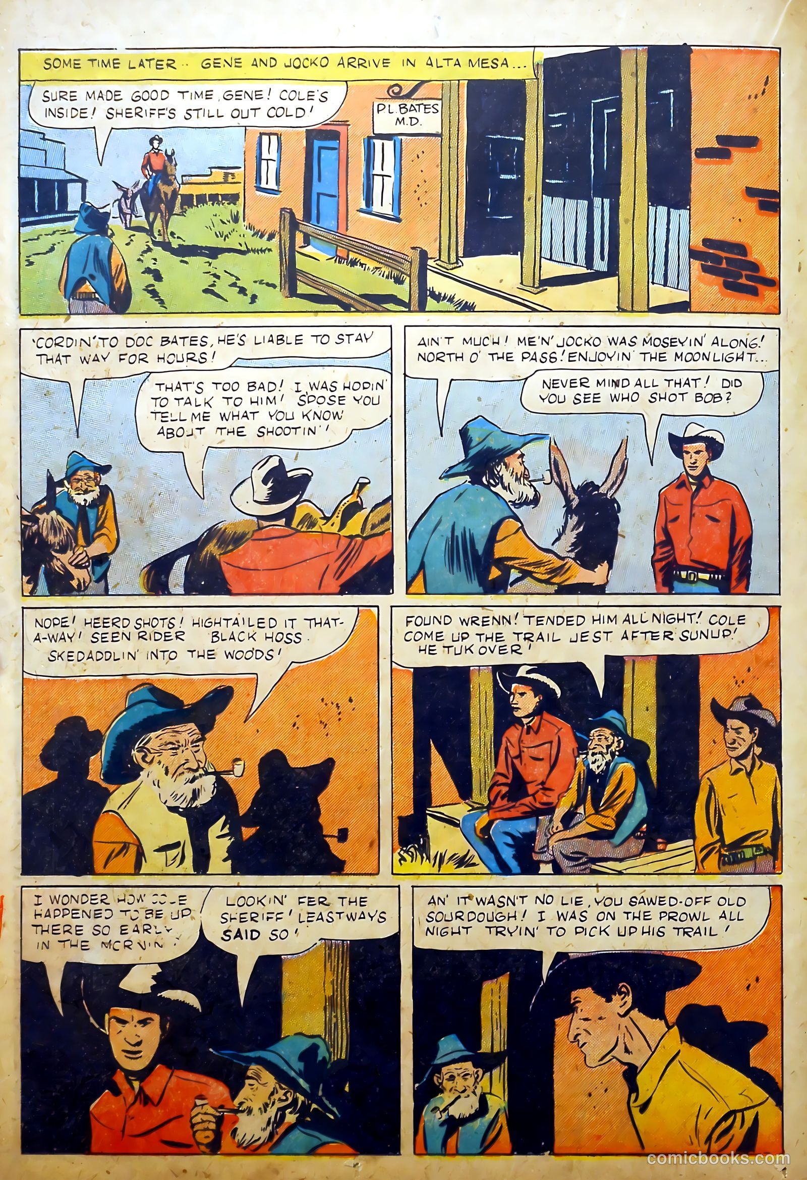 Gene Autry Comics #7 (1943) — page 32 of 51