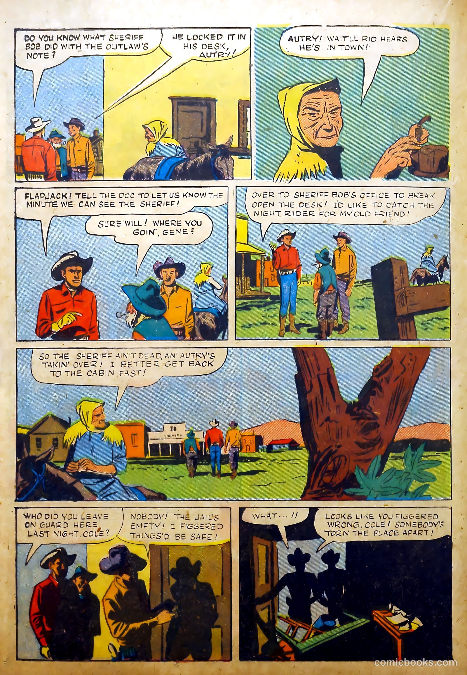 Gene Autry Comics #7 (1943) — page 34 of 51