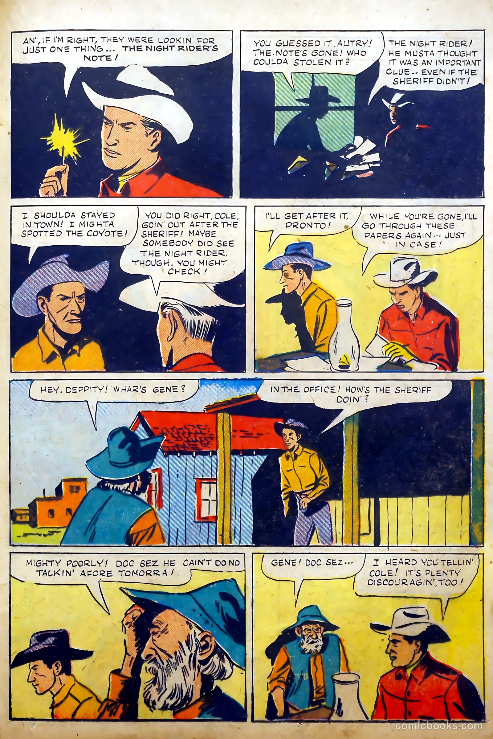 Gene Autry Comics #7 (1943) — page 35 of 51
