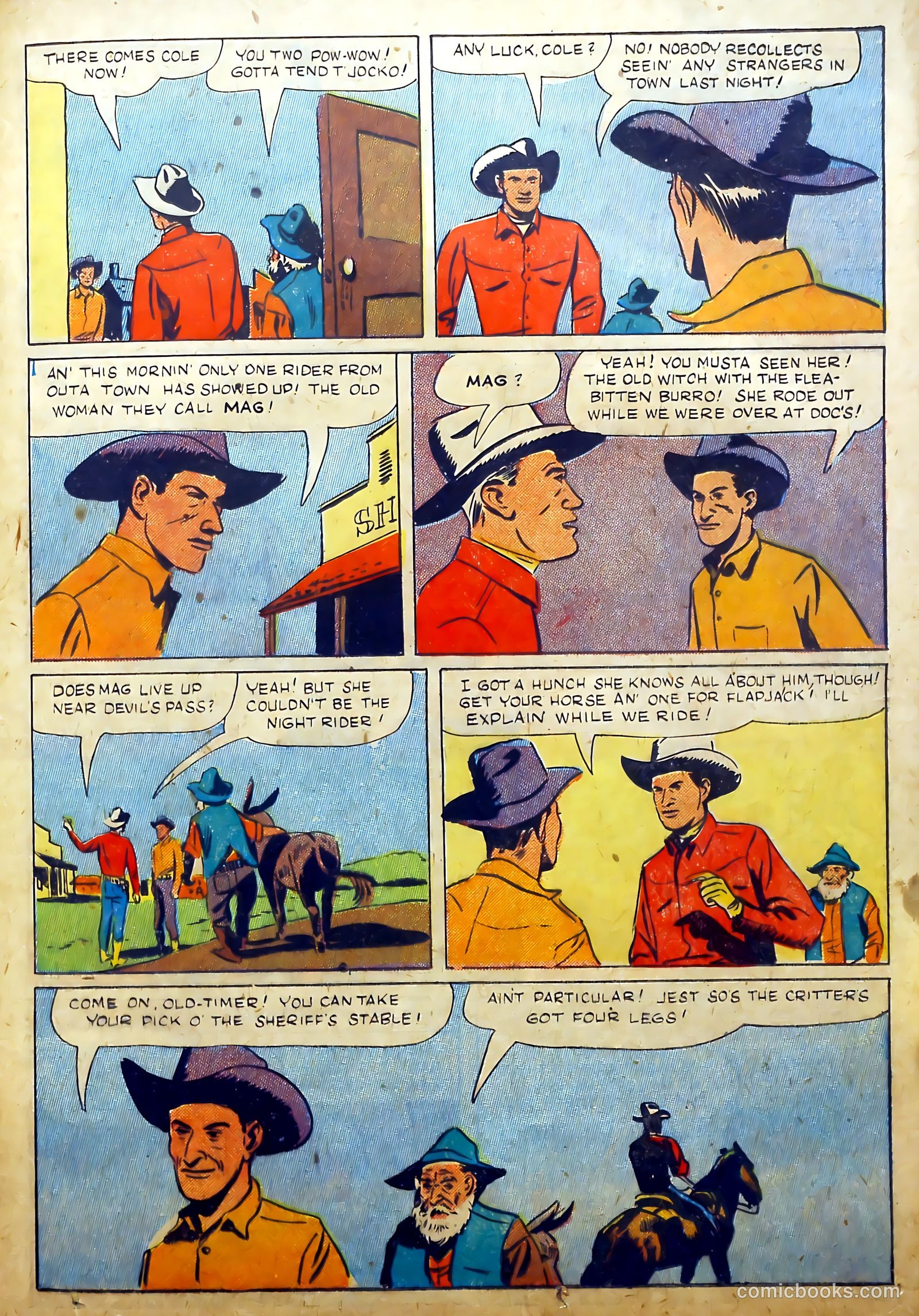 Gene Autry Comics #7 (1943) — page 37 of 51