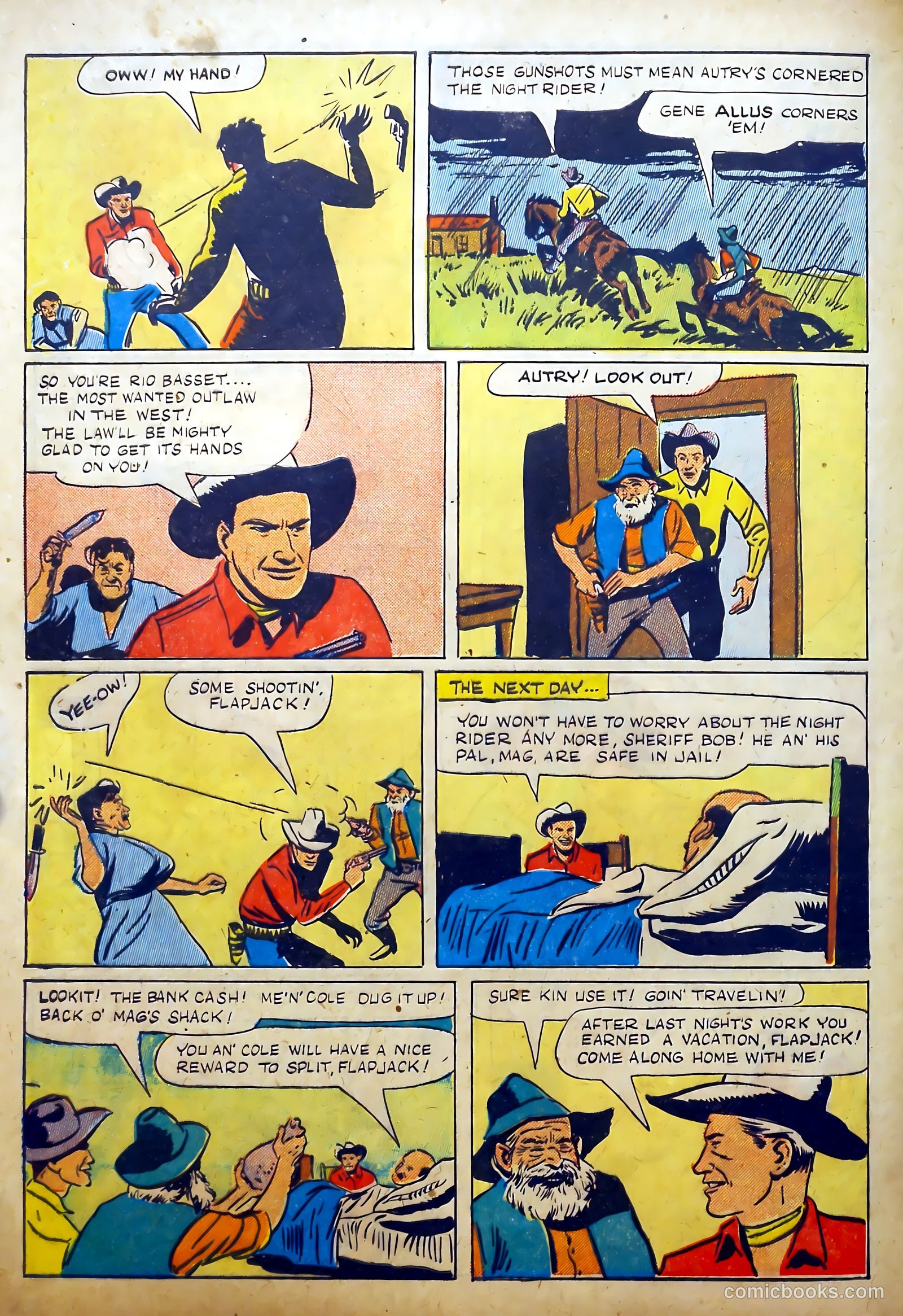 Gene Autry Comics #7 (1943) — page 42 of 51