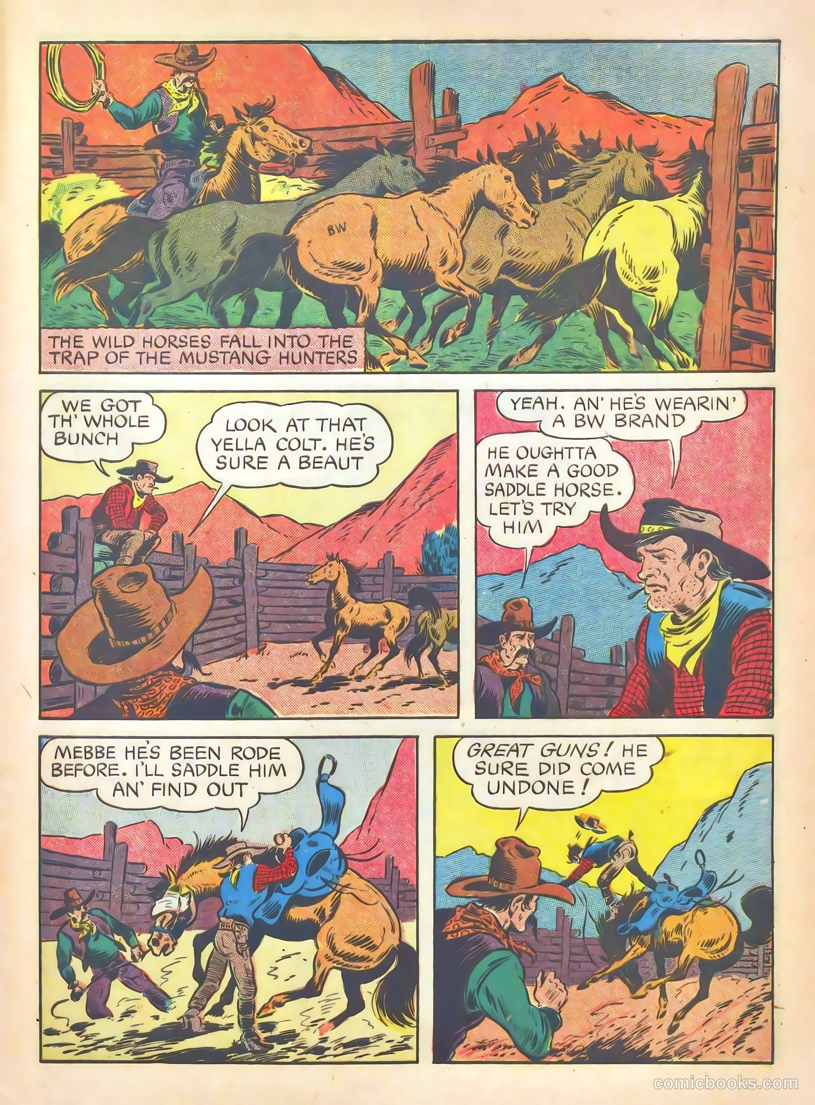 Gene Autry Comics #7 (1943) — page 63 of 68