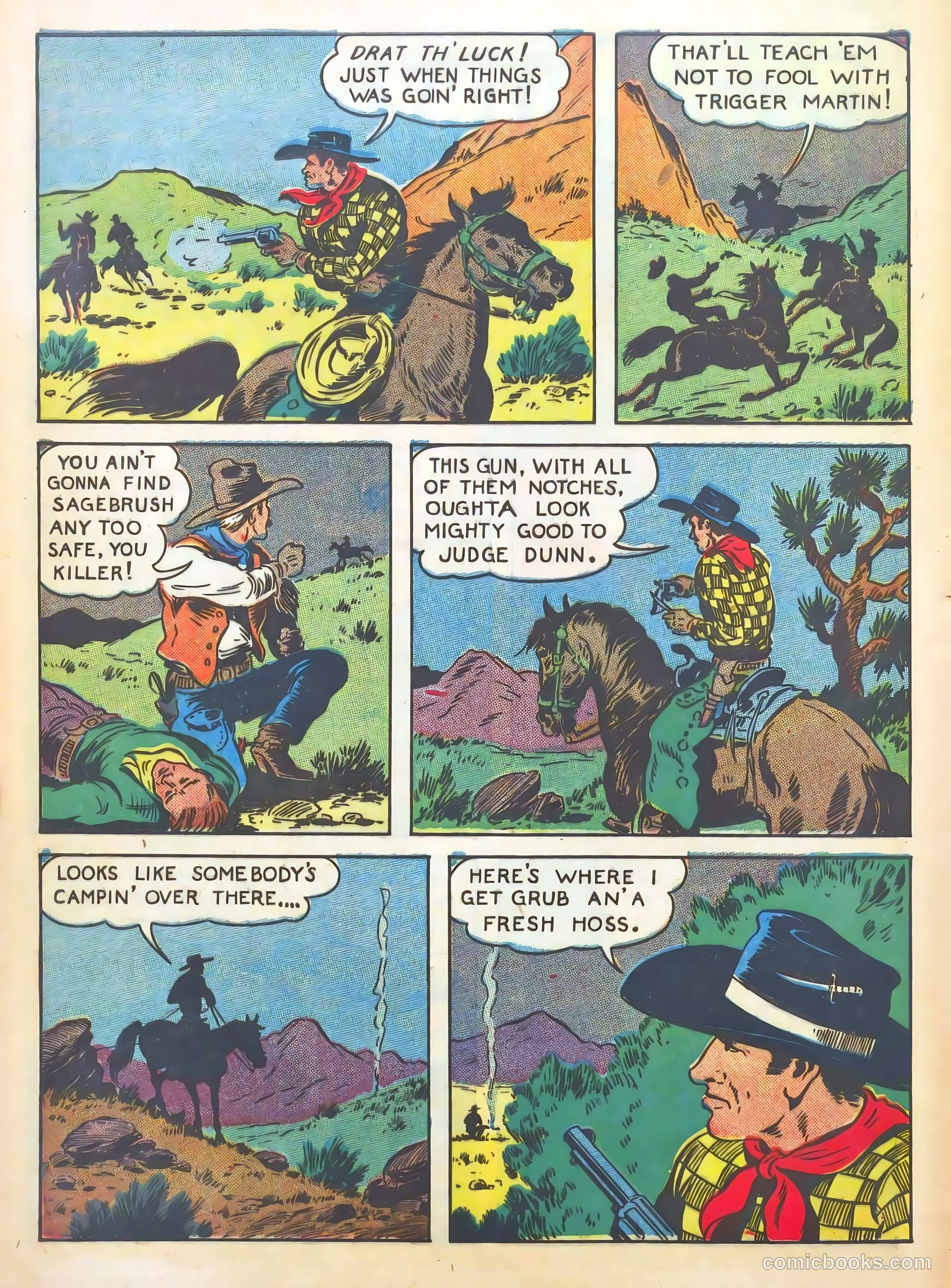 Gene Autry Comics #8 (1943) — page 4 of 68