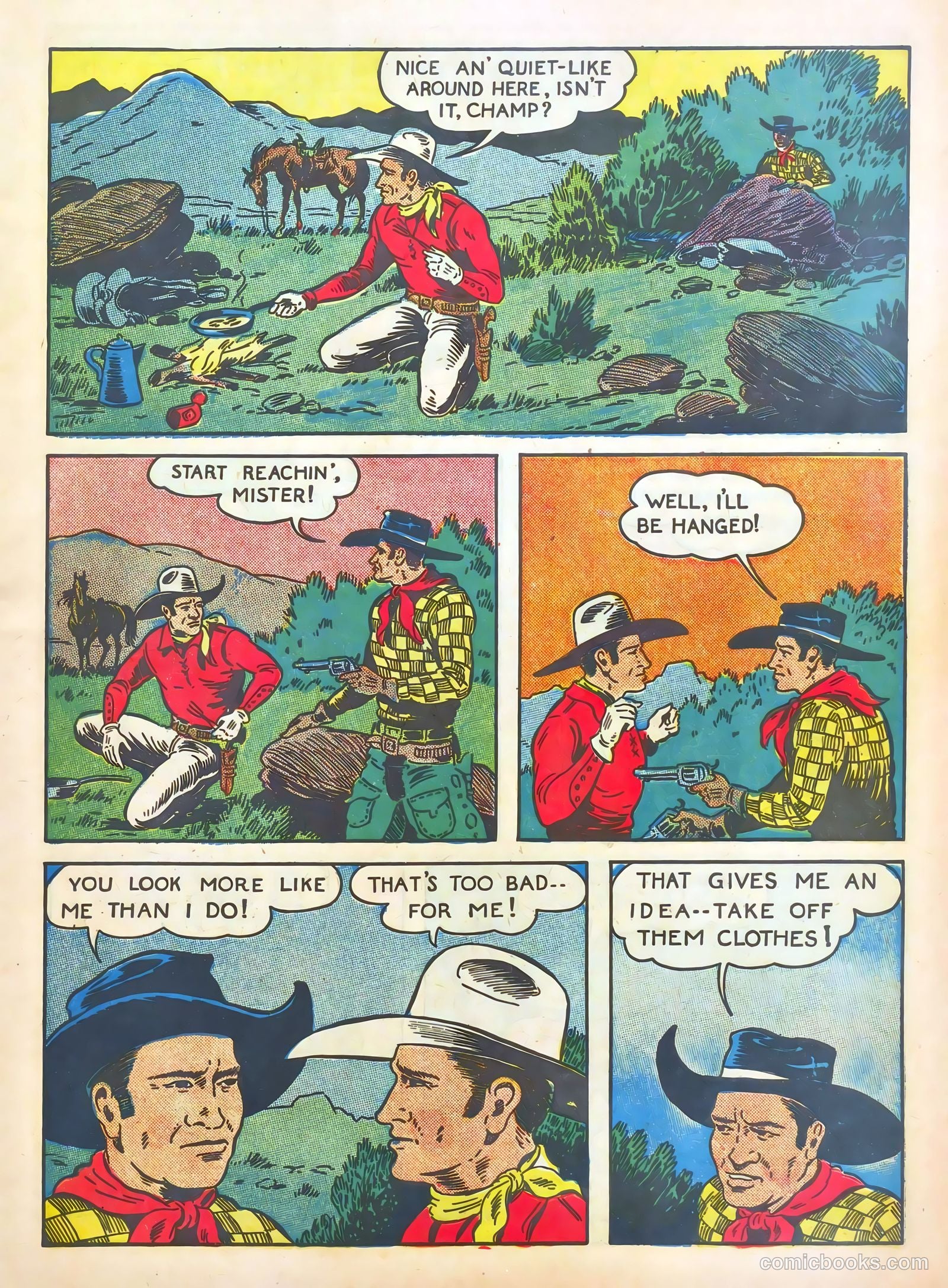 Gene Autry Comics #8 (1943) — page 5 of 68