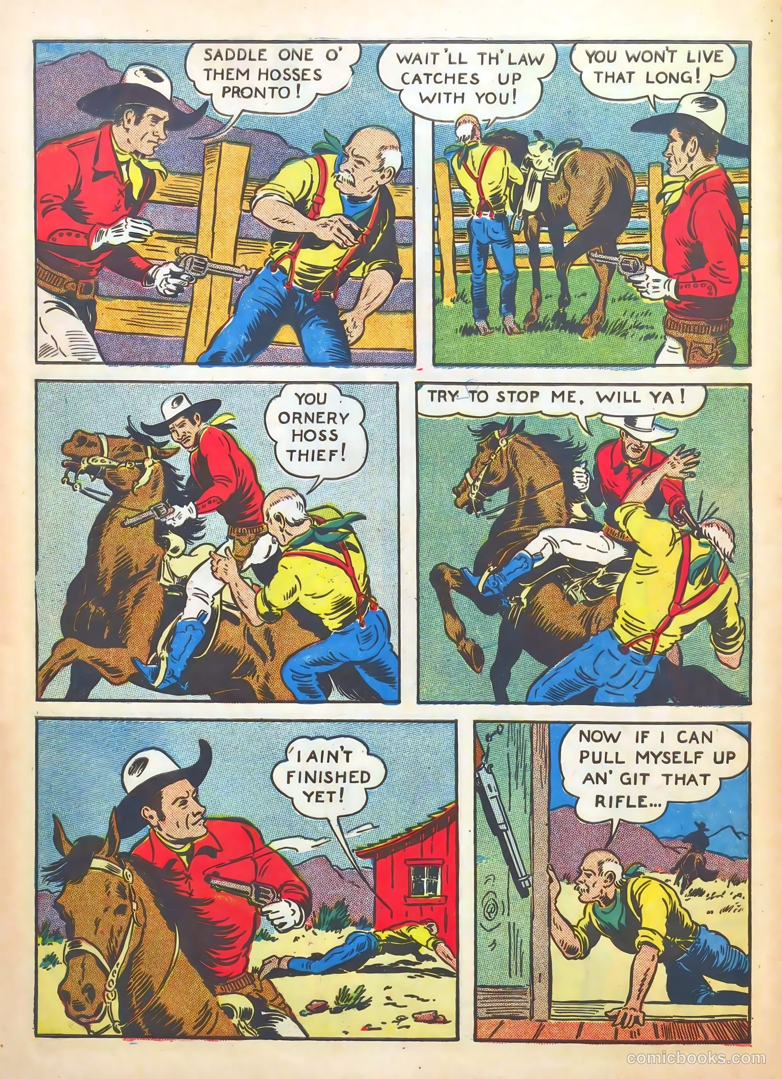 Gene Autry Comics #8 (1943) — page 10 of 68