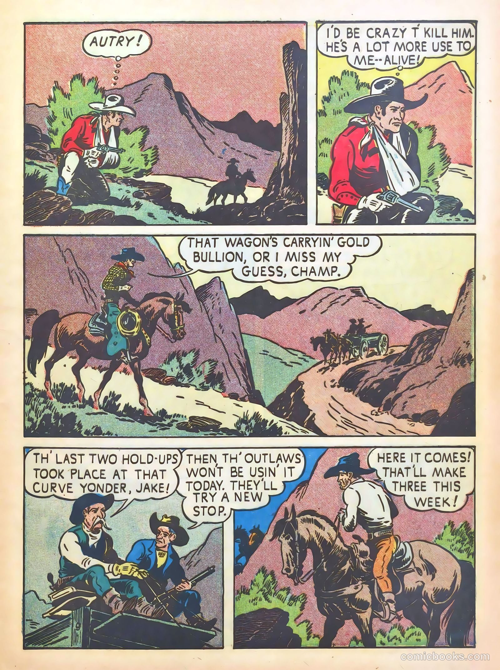 Gene Autry Comics #8 (1943) — page 15 of 68