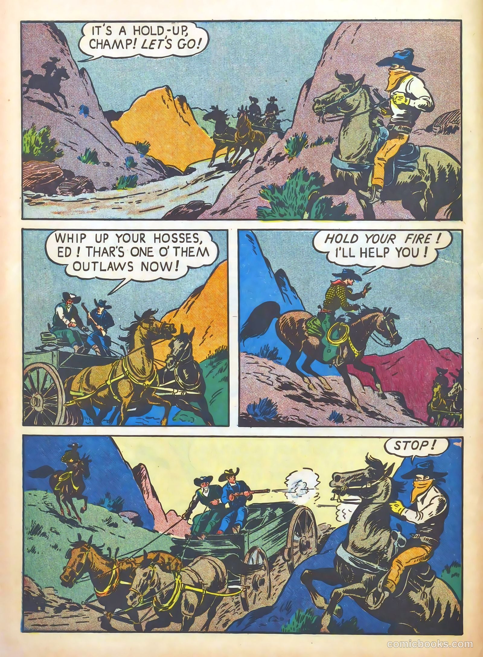 Gene Autry Comics #8 (1943) — page 16 of 68
