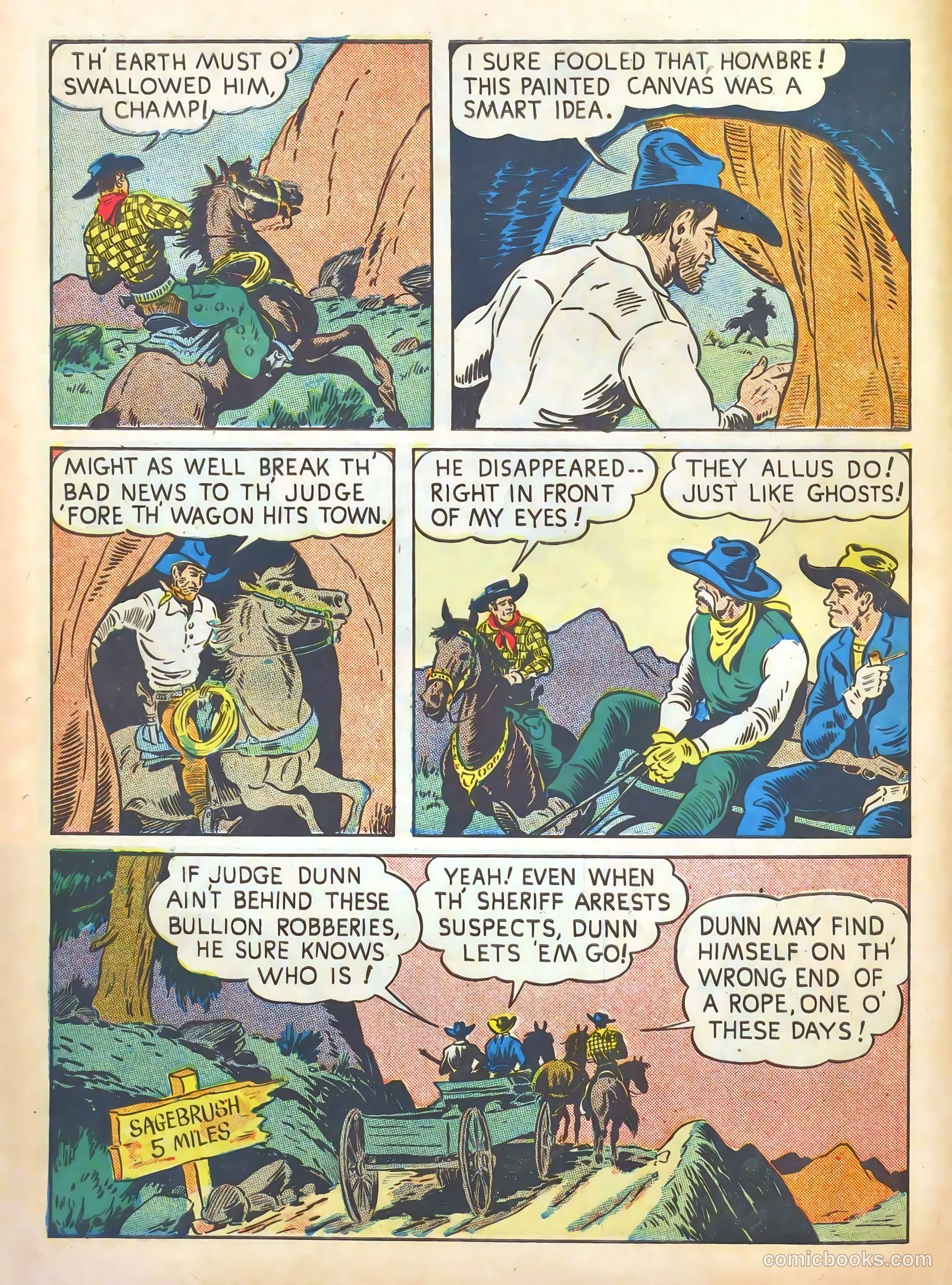 Gene Autry Comics #8 (1943) — page 18 of 68