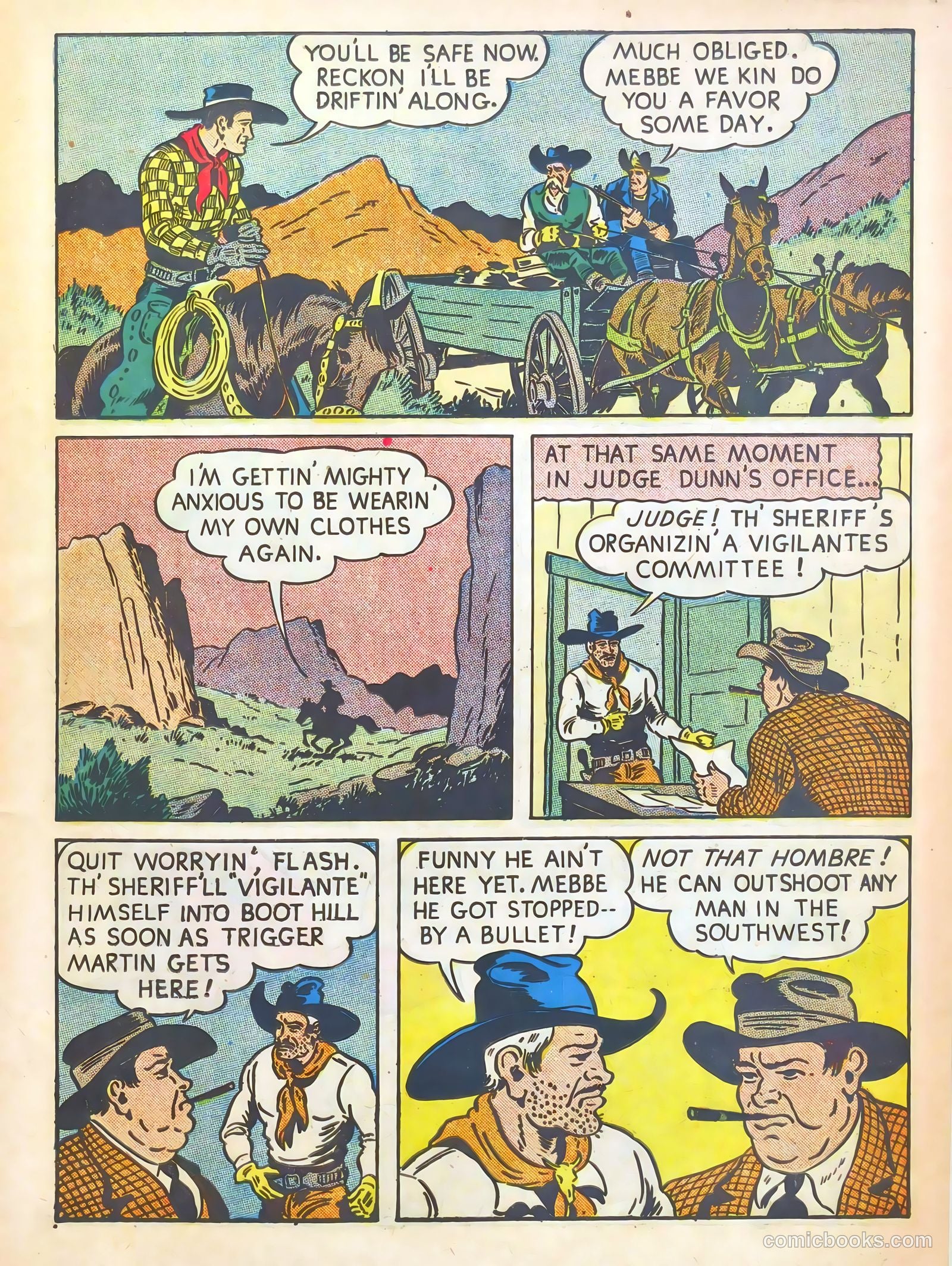 Gene Autry Comics #8 (1943) — page 19 of 68