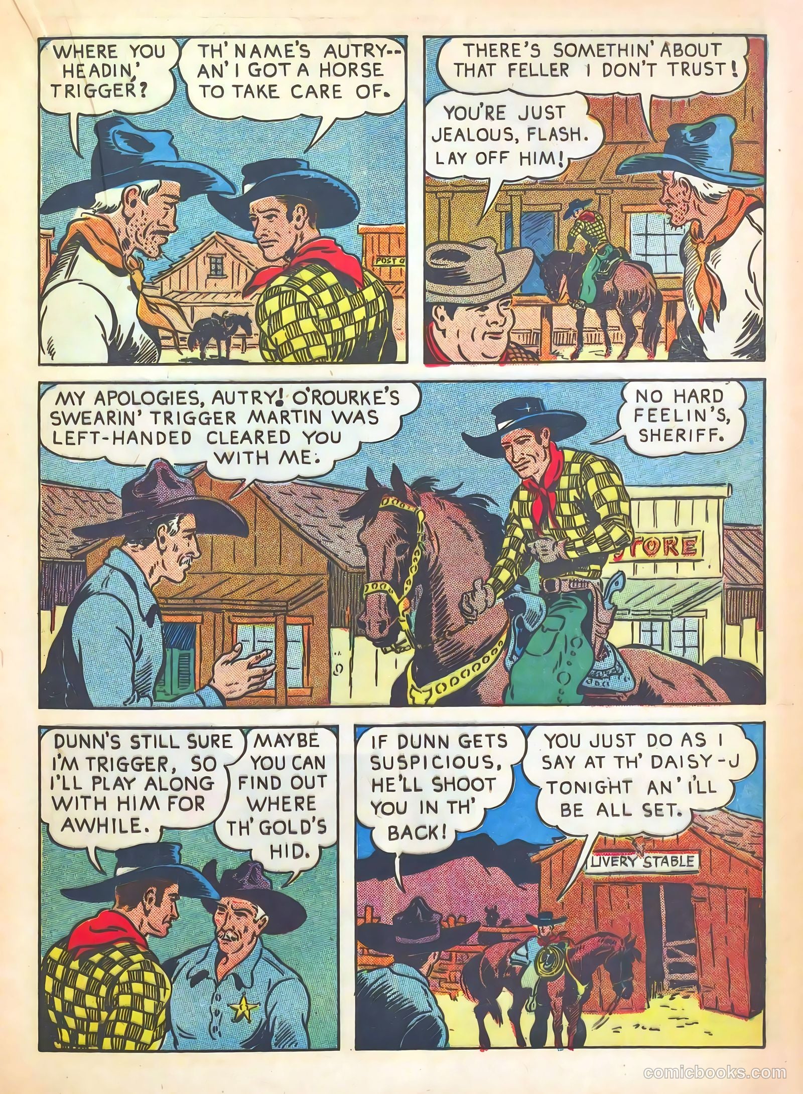 Gene Autry Comics #8 (1943) — page 33 of 68