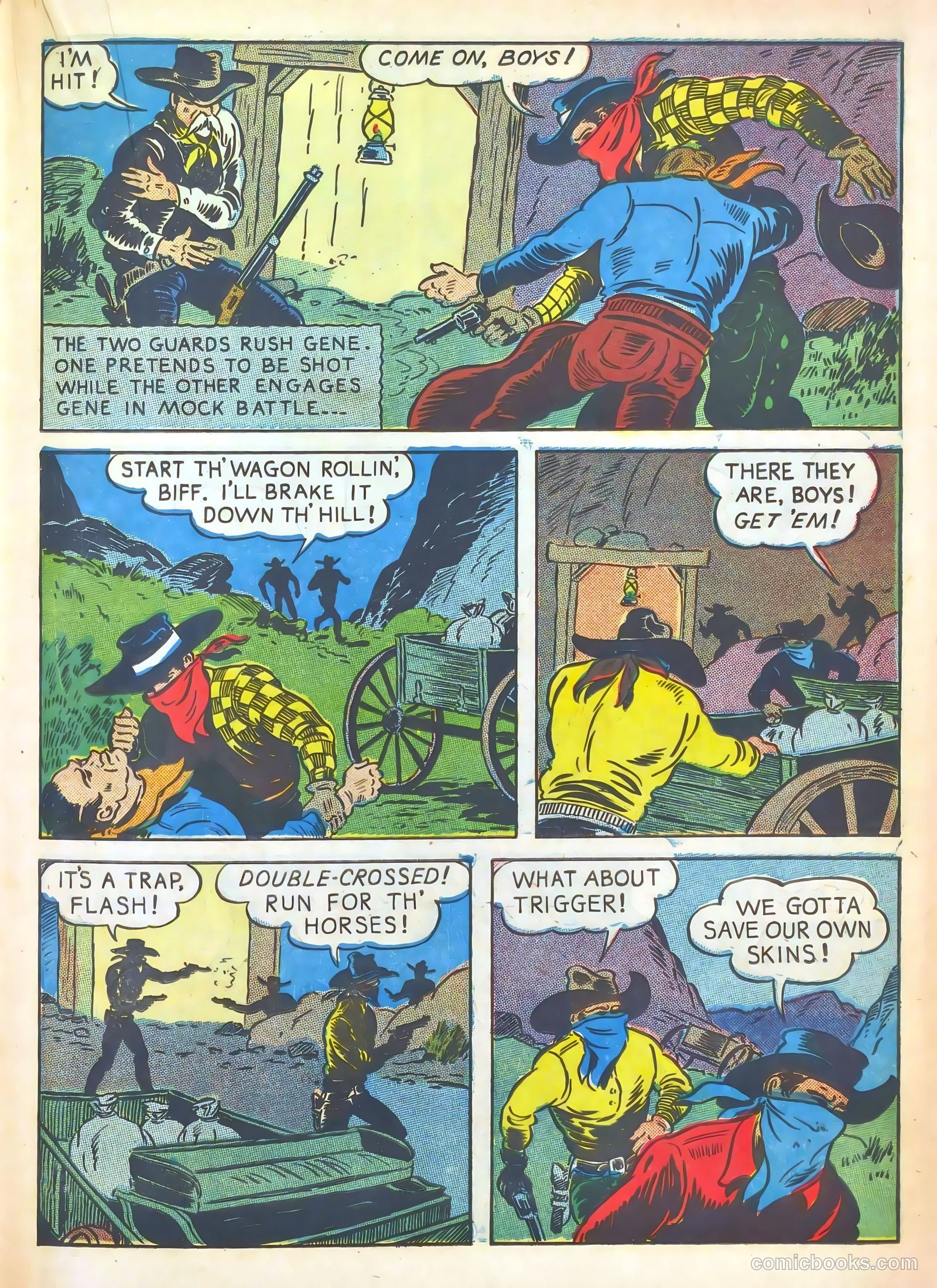 Gene Autry Comics #8 (1943) — page 35 of 68