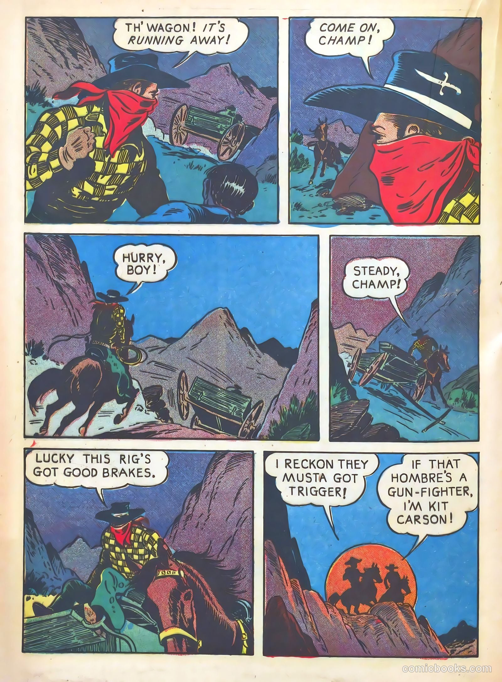 Gene Autry Comics #8 (1943) — page 36 of 68
