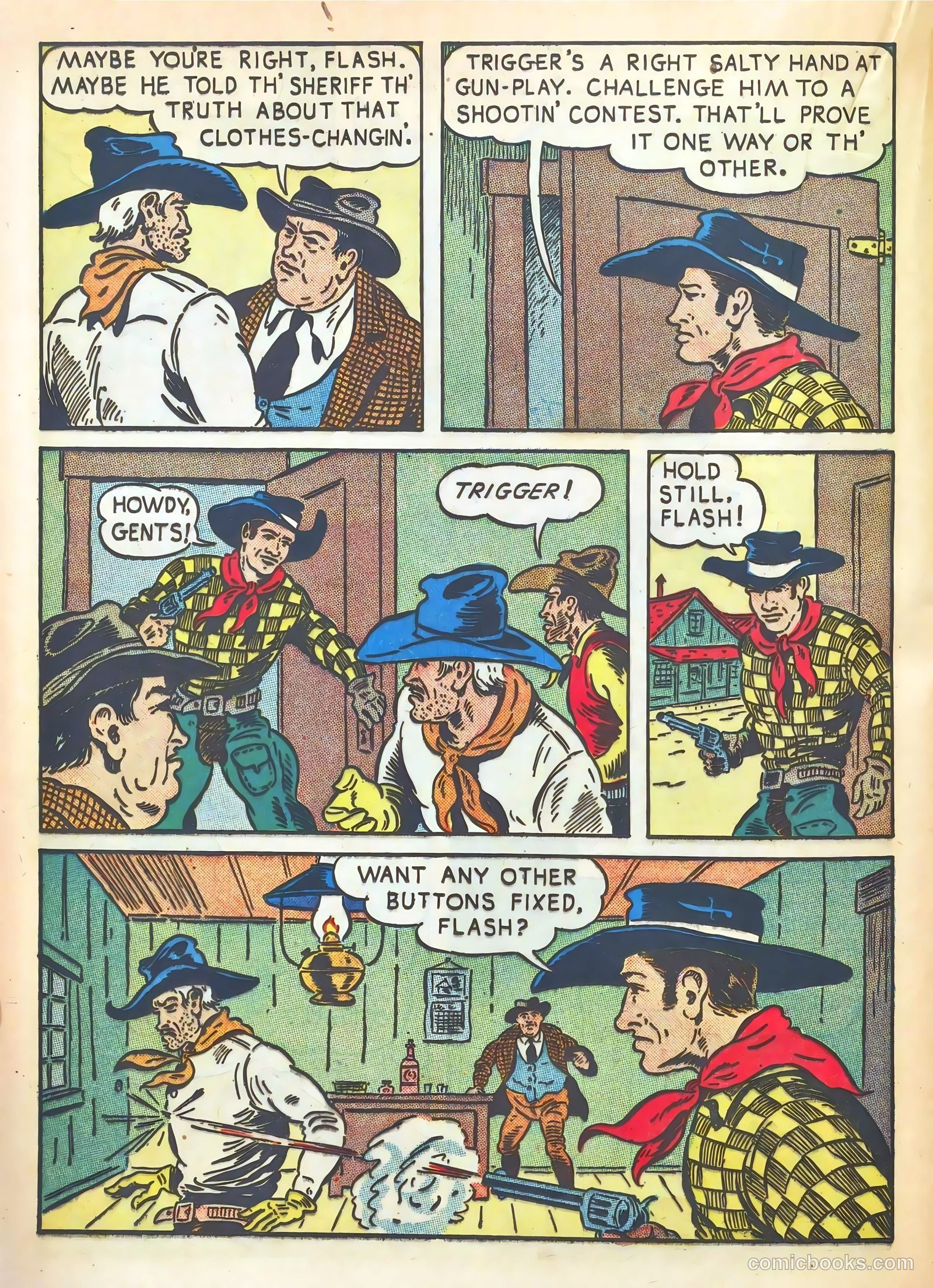 Gene Autry Comics #8 (1943) — page 38 of 68